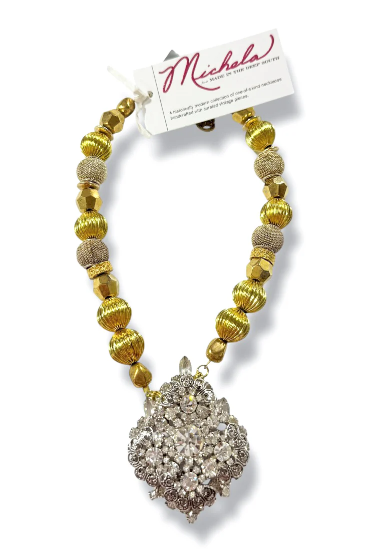Made in the Deep South 1950s Juliana Brooch 1960s Necklace