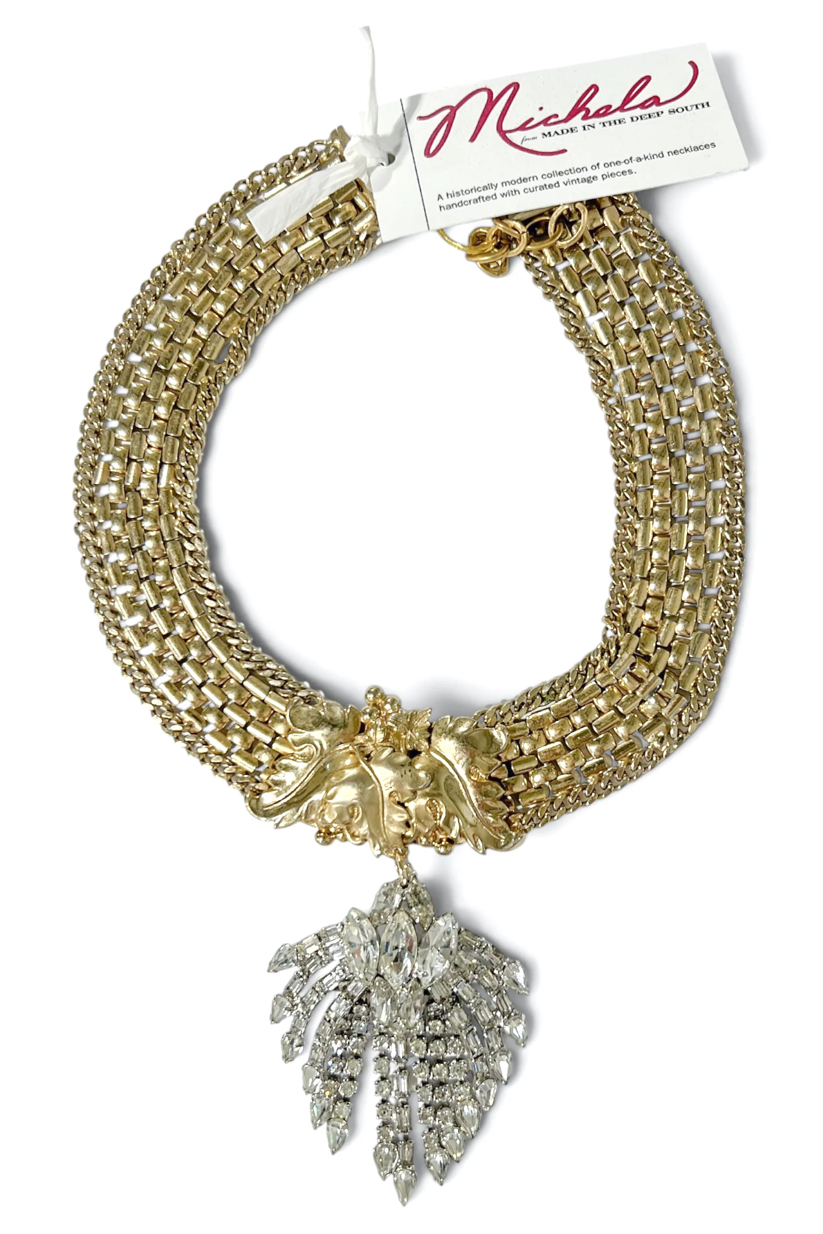 Made In The Deep South 1950s Kramer Brooch 1970s Necklace
