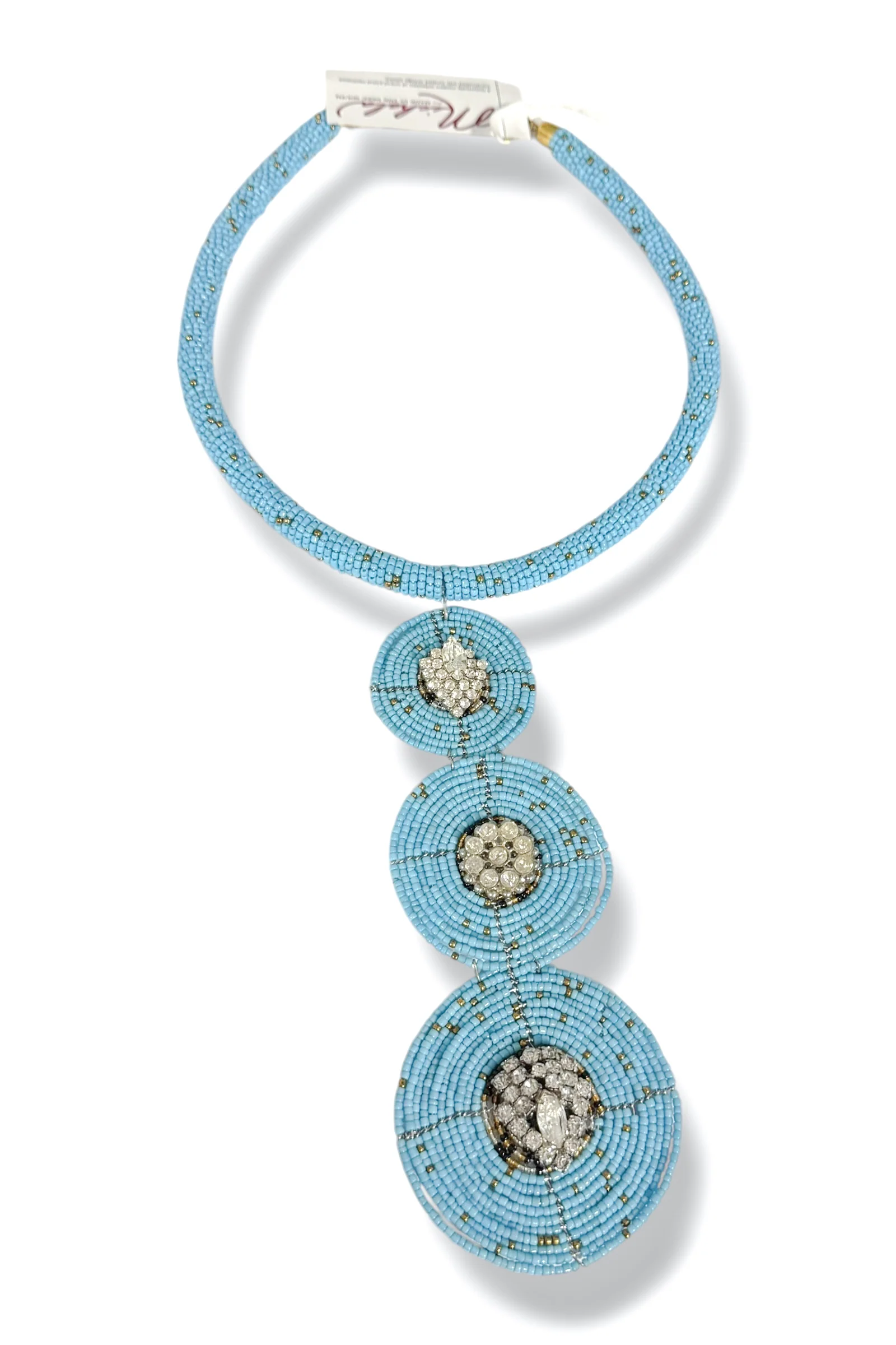 Made In The Deep South 1950s Rhinestone Earrings 1970s Necklace