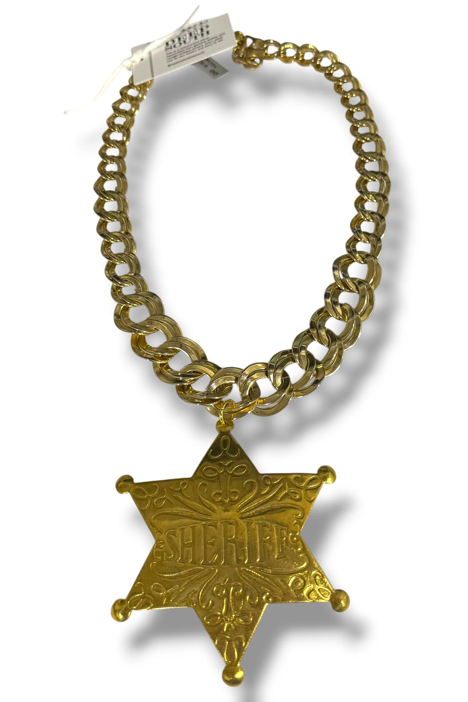 Made In The Deep South 1960s Badge 1970s Necklace