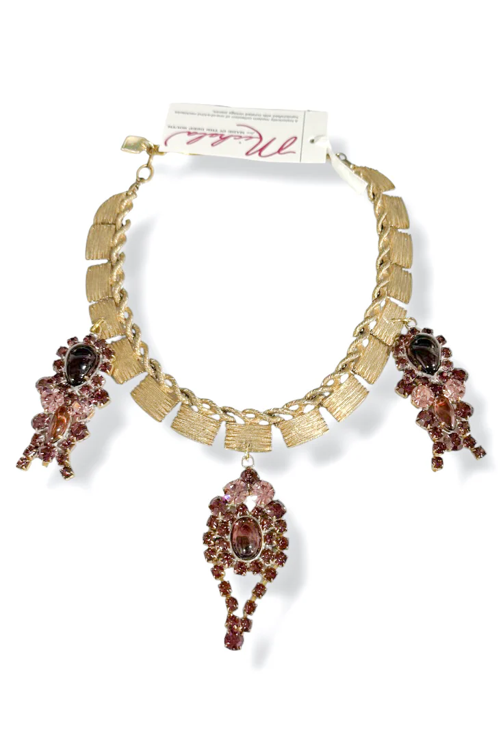 Made In The Deep South 1960s Czech Pendants 1950s Necklace