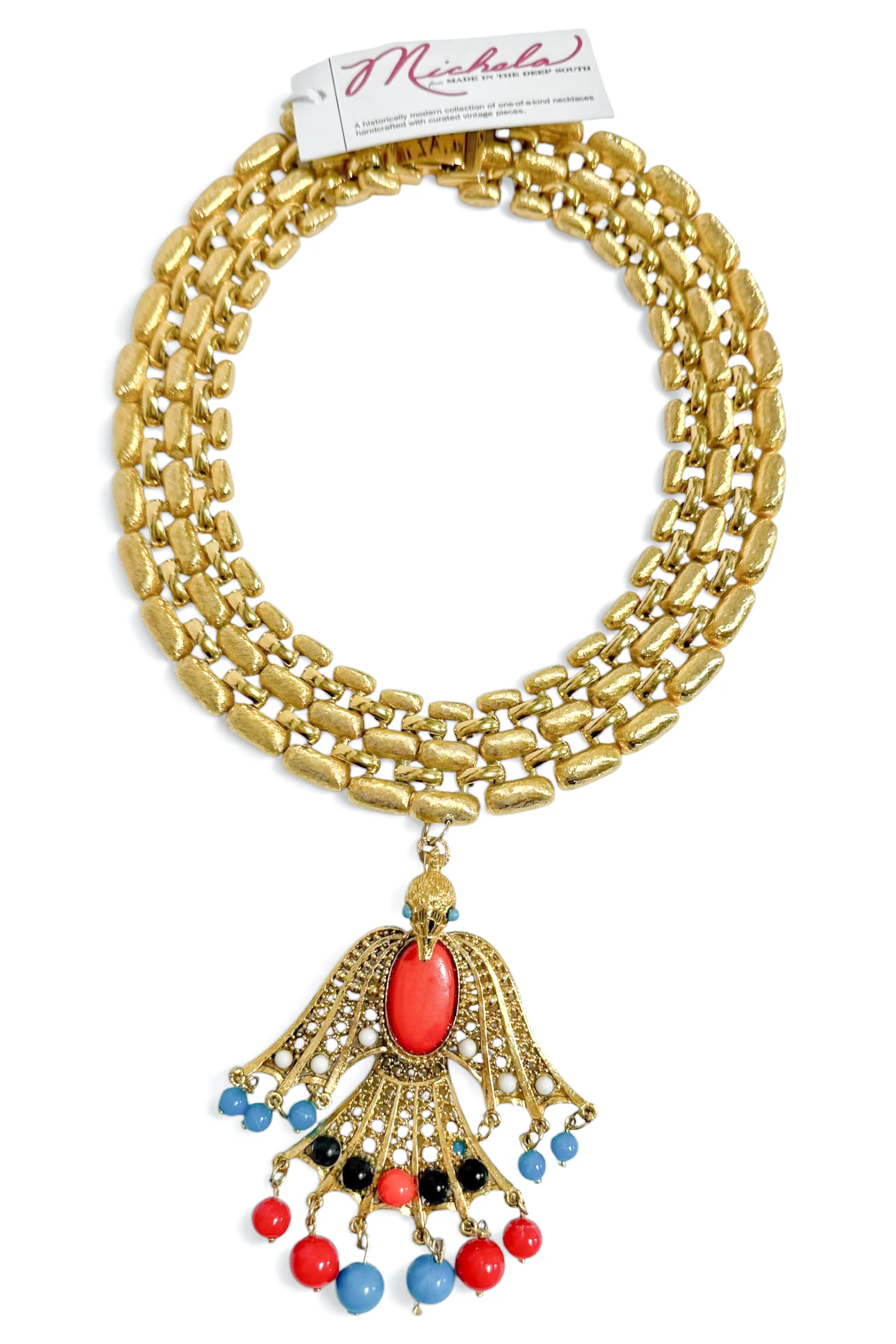 Made In The Deep South 1960s Pendant 1970s Napier Necklace
