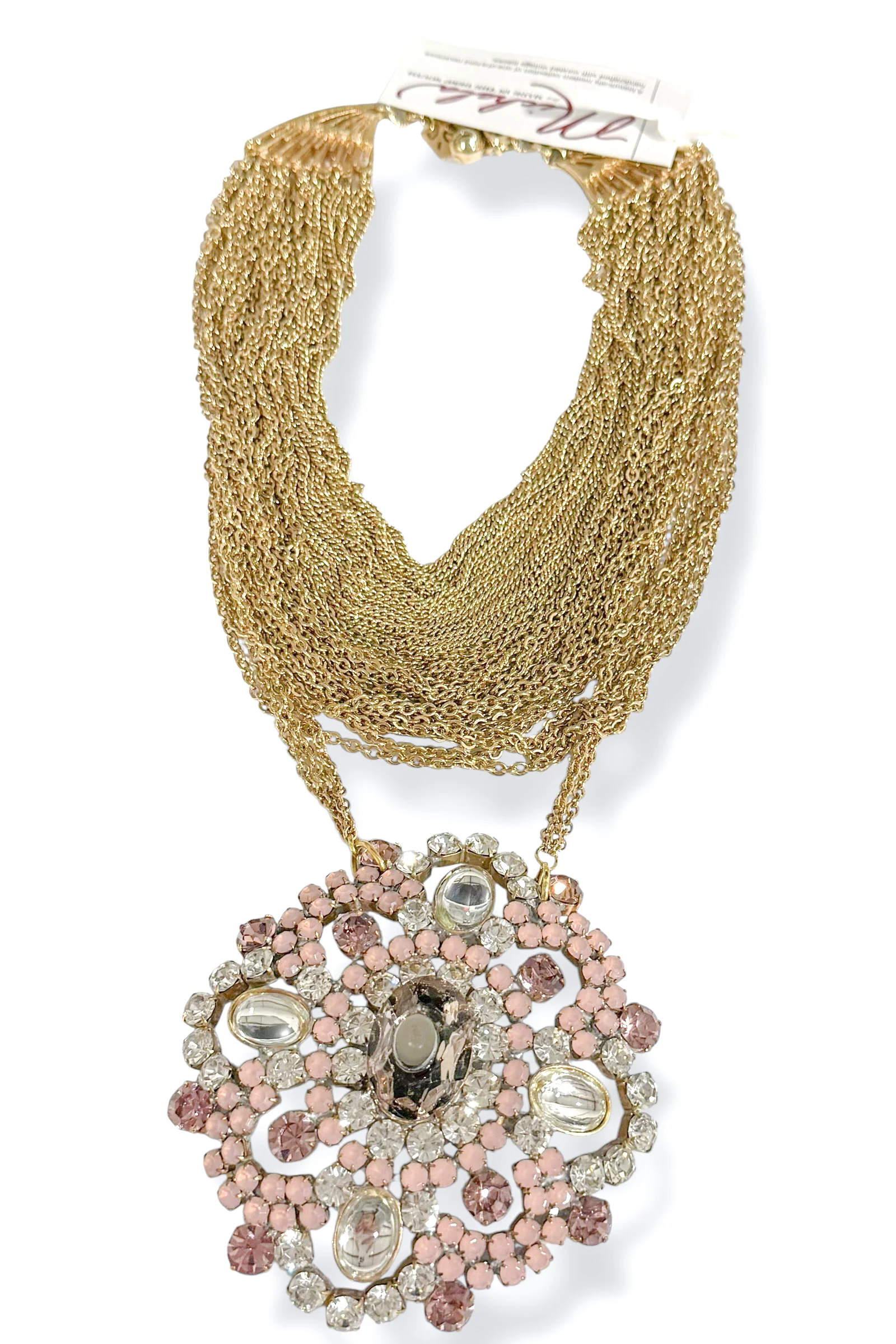 Made in the Deep South 1960s Signed Brooch 1950s Necklace