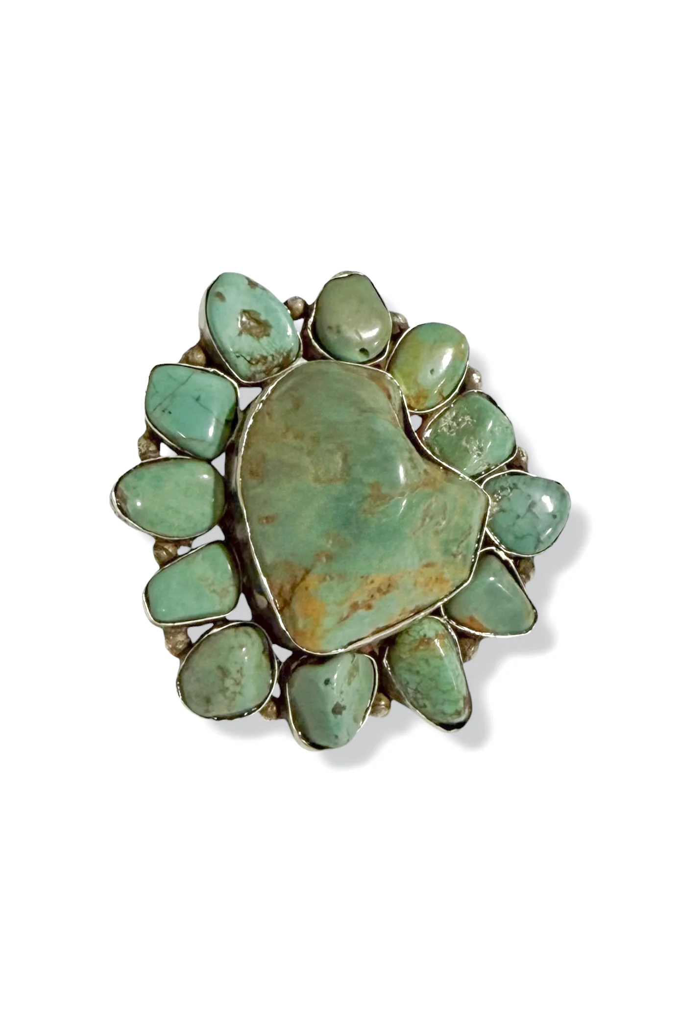 Made In The Deep South 1960s Turquoise Adjustable Ring