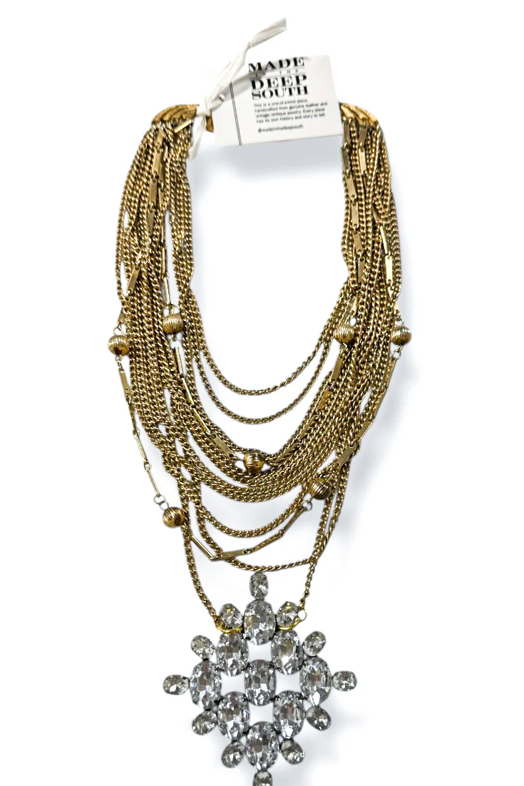 Made in the Deep South 1970s Brooch 1950s Necklace