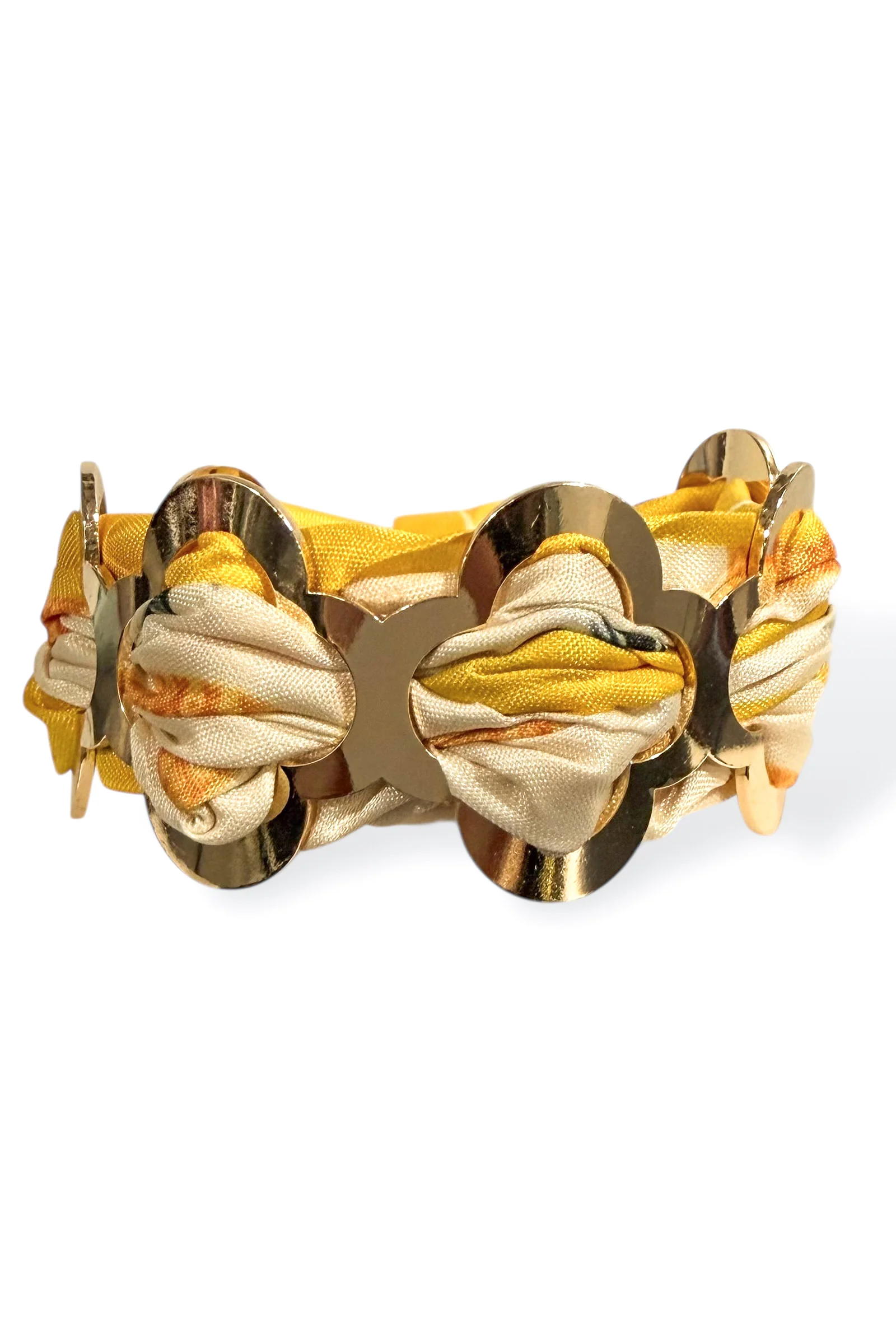 Point Proven Metal Clover Scarf Bracelet
