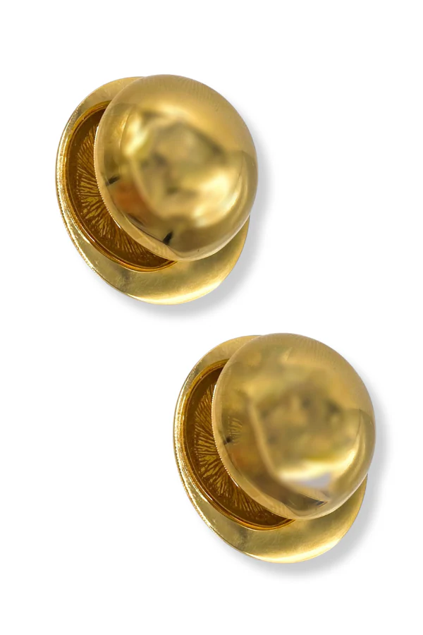 Keily Gold Metal Earrings - FINAL SALE