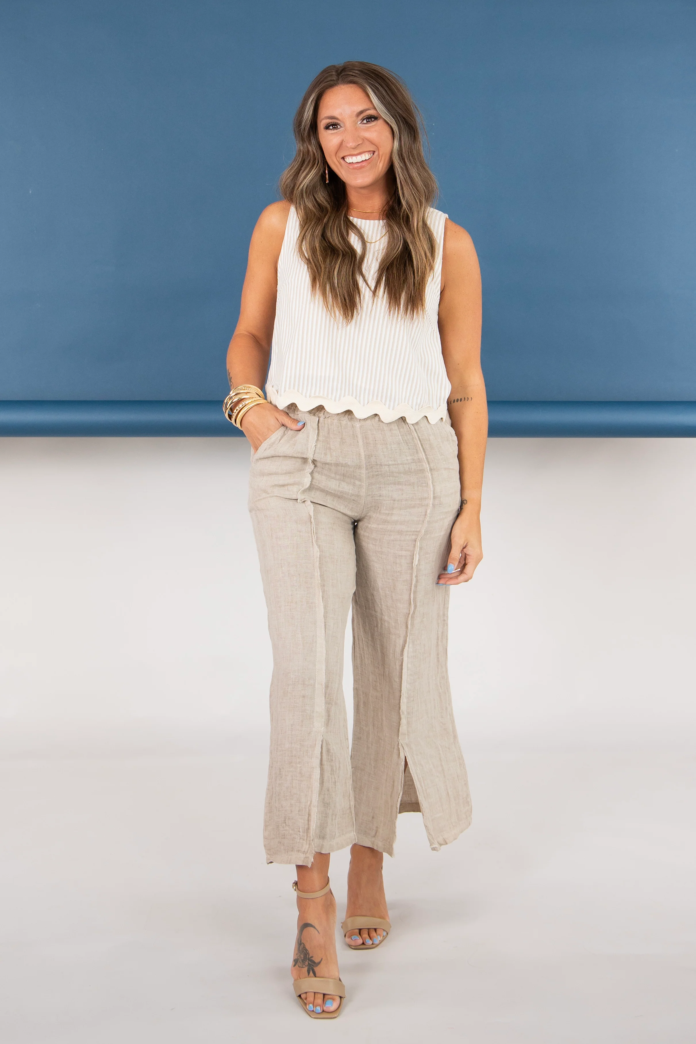 Casually Yours Linen Pant - FINAL SALE - Image 2