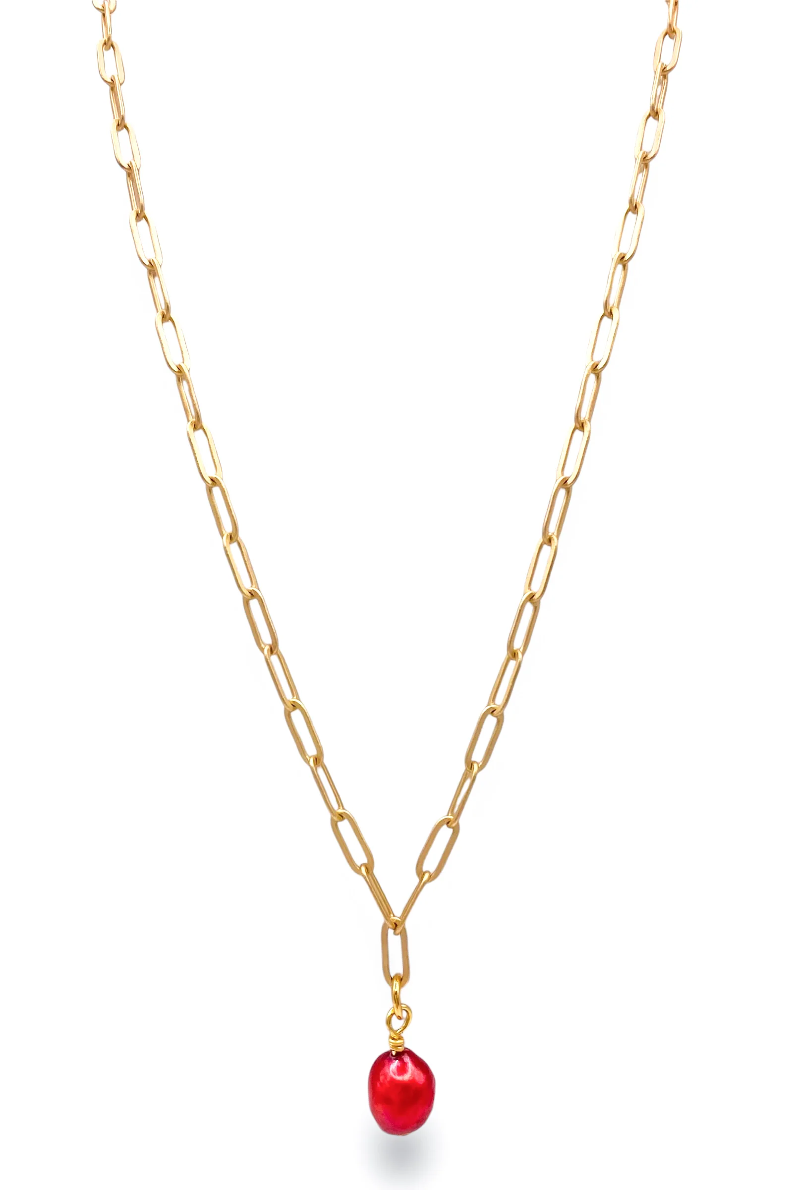 Touch Of Christmas Magic Necklace - Red | Virtue - FINAL SALE