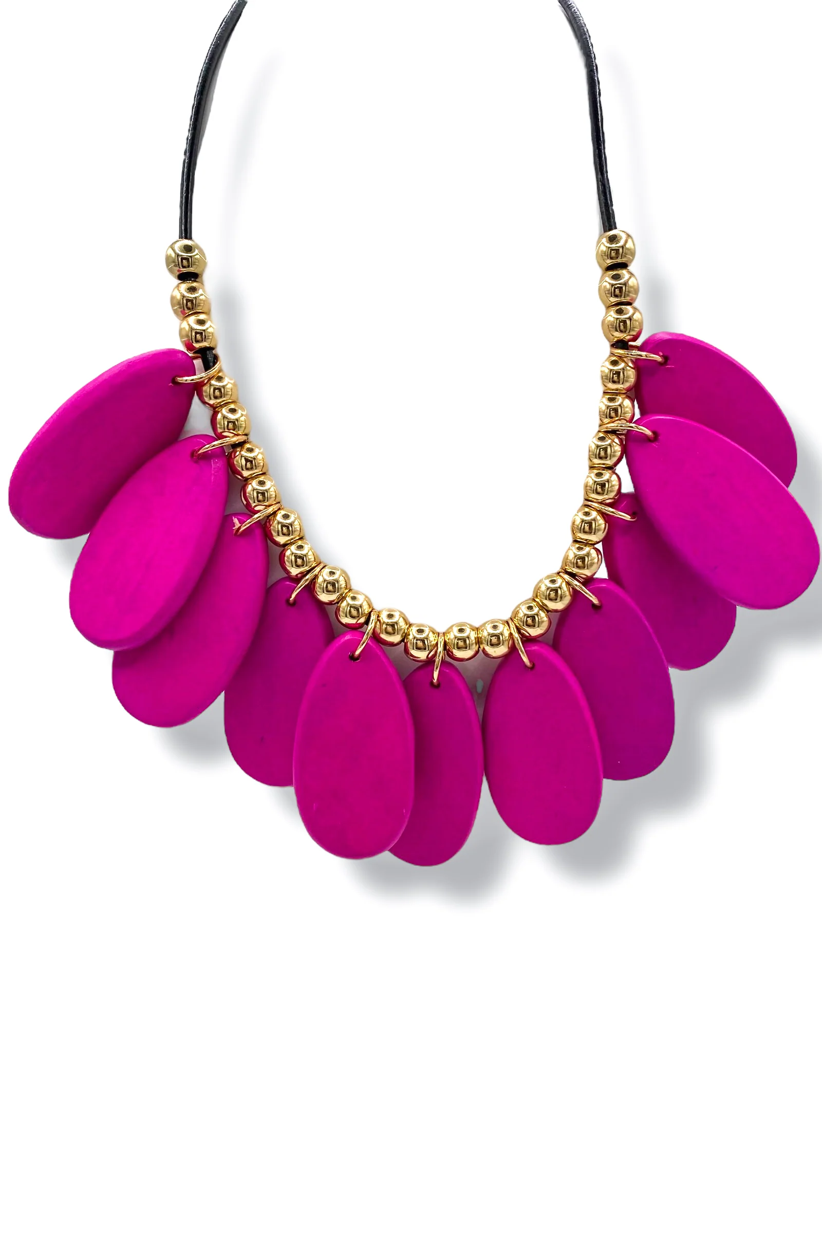 In My Prime Fuchsia Statement Necklace