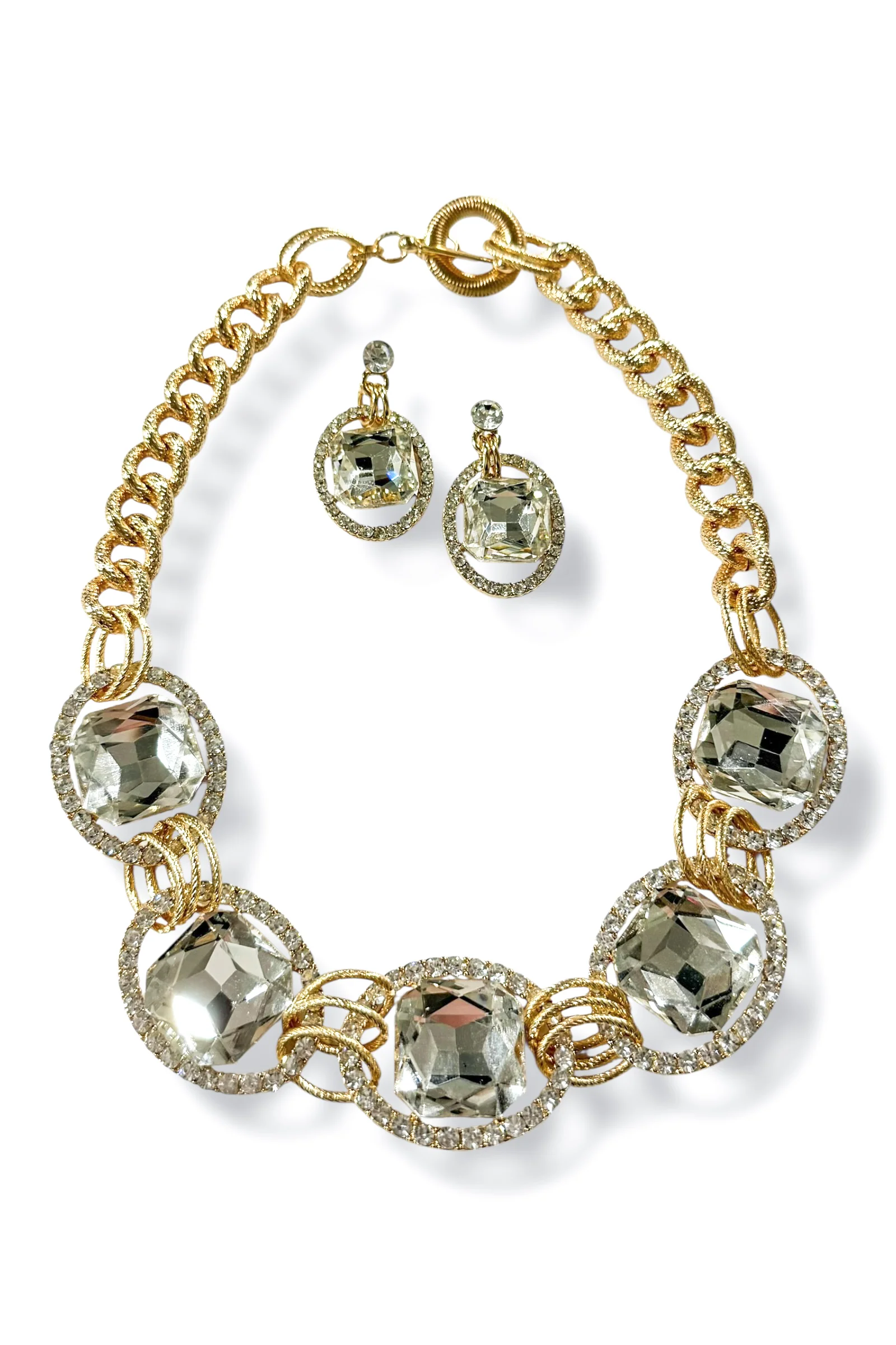 Onto The Next Statement Necklace