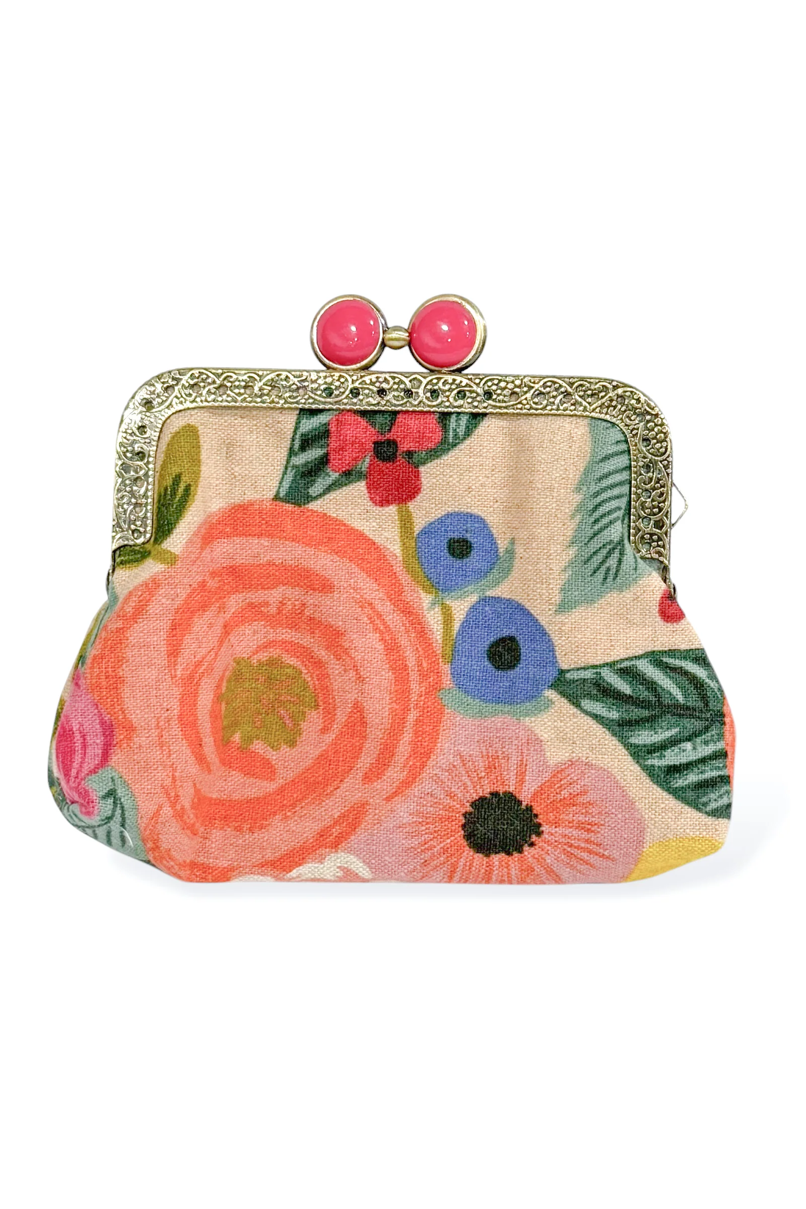 On the Go Hot Pink Credit Card Clutch