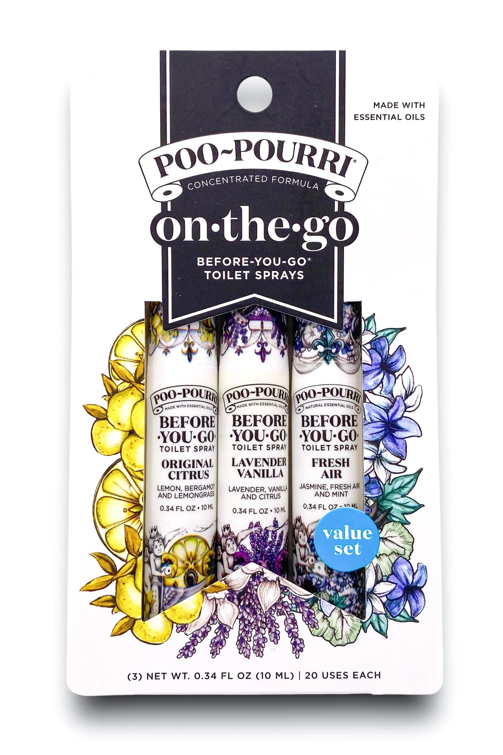 On The Go Poo Pourri Travel Set | Poo Pourri