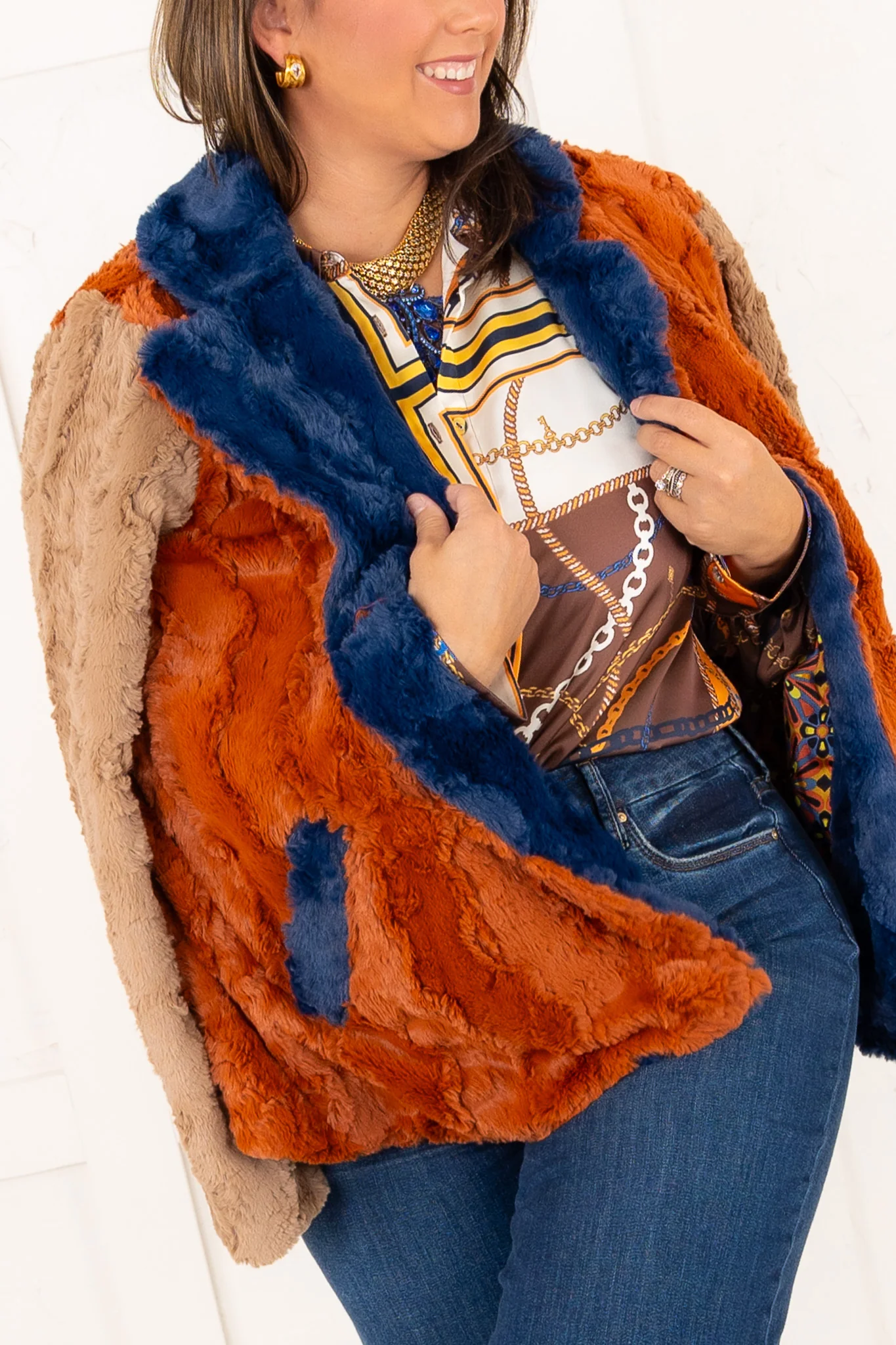 Vintage Feeling Fur Jacket - FINAL SALE - Image 6
