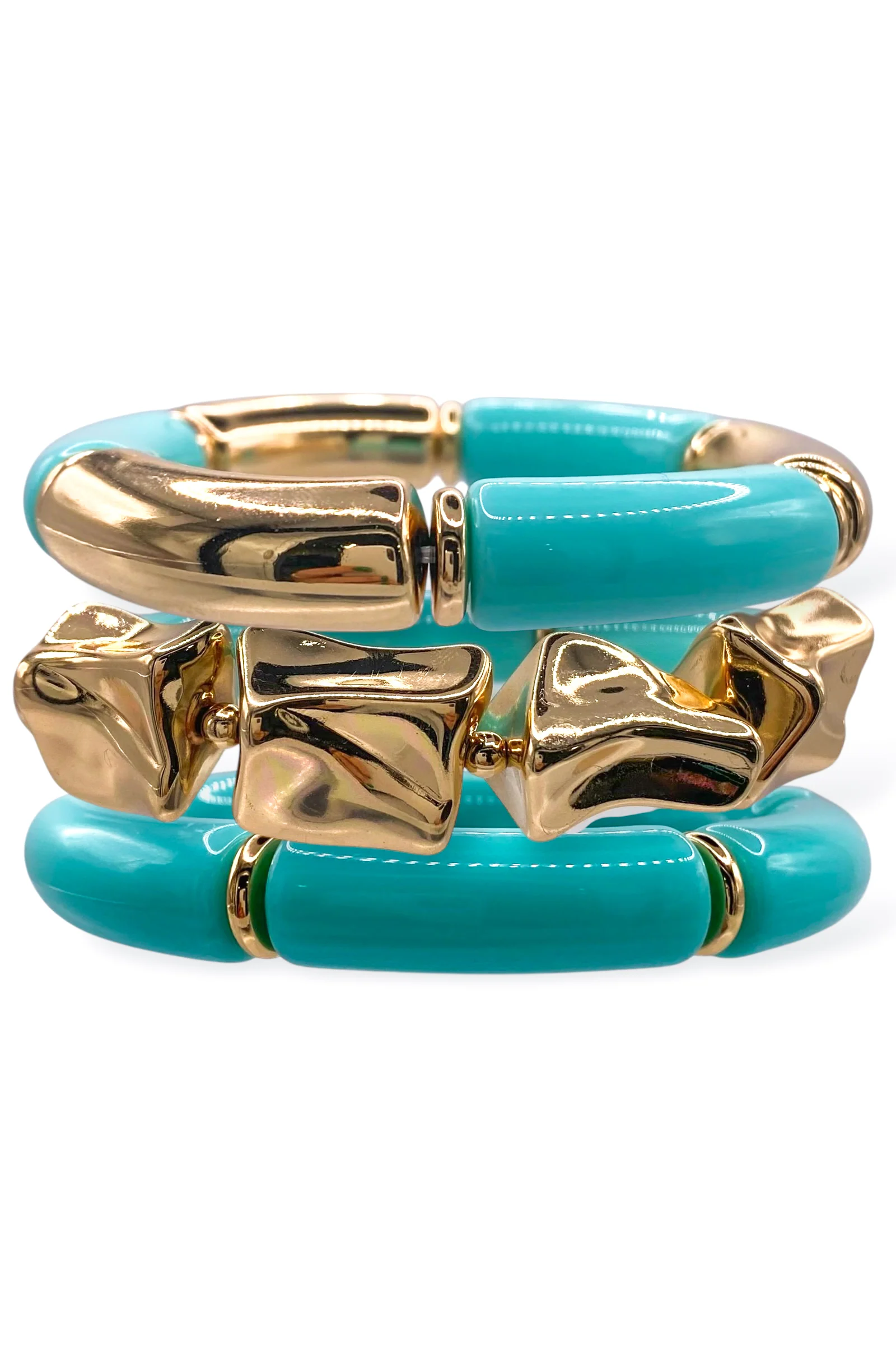 Story To Tell Acrylic Stretch Bracelet Set
