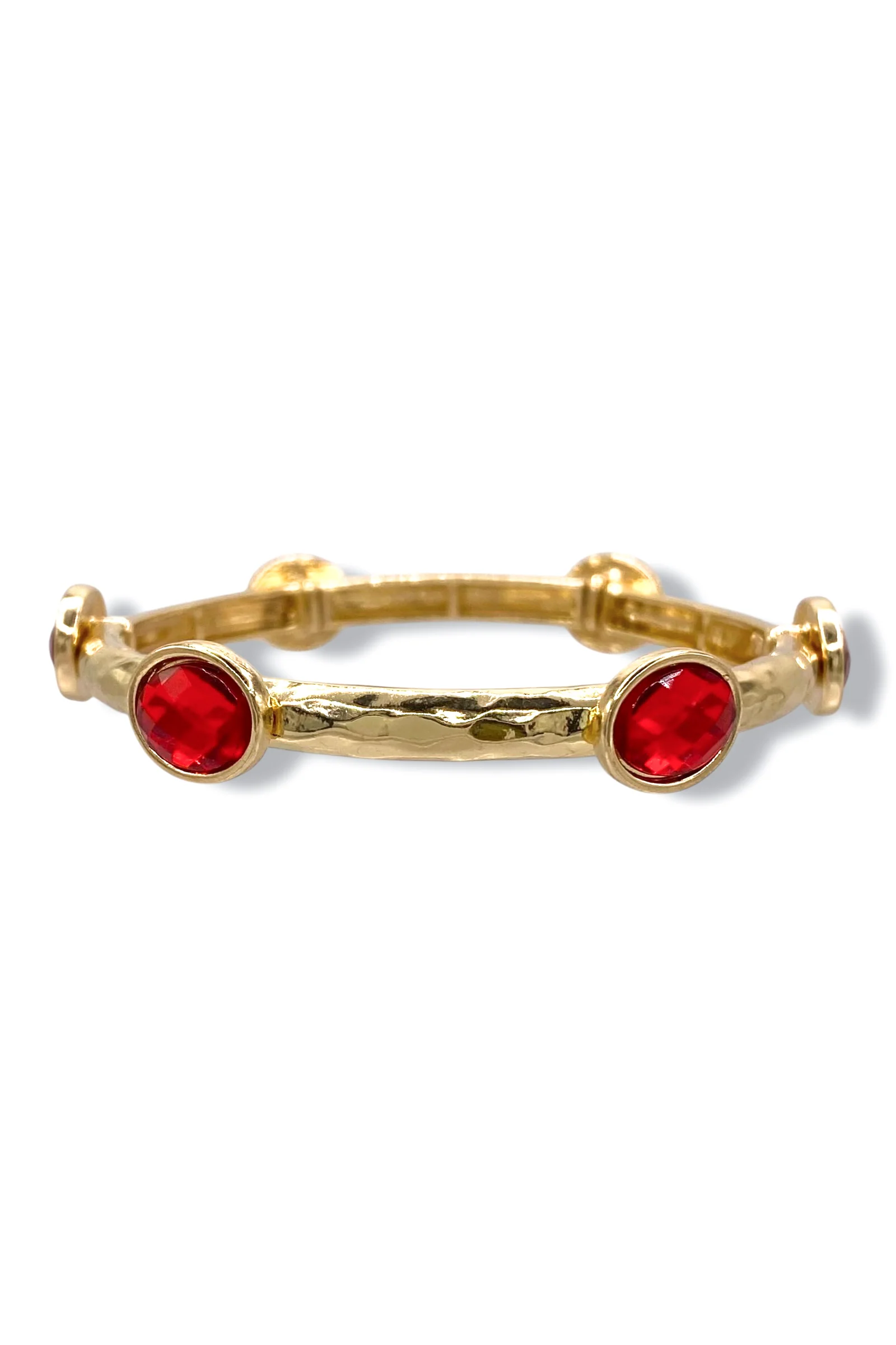 In The Back Red Bangle Bracelet