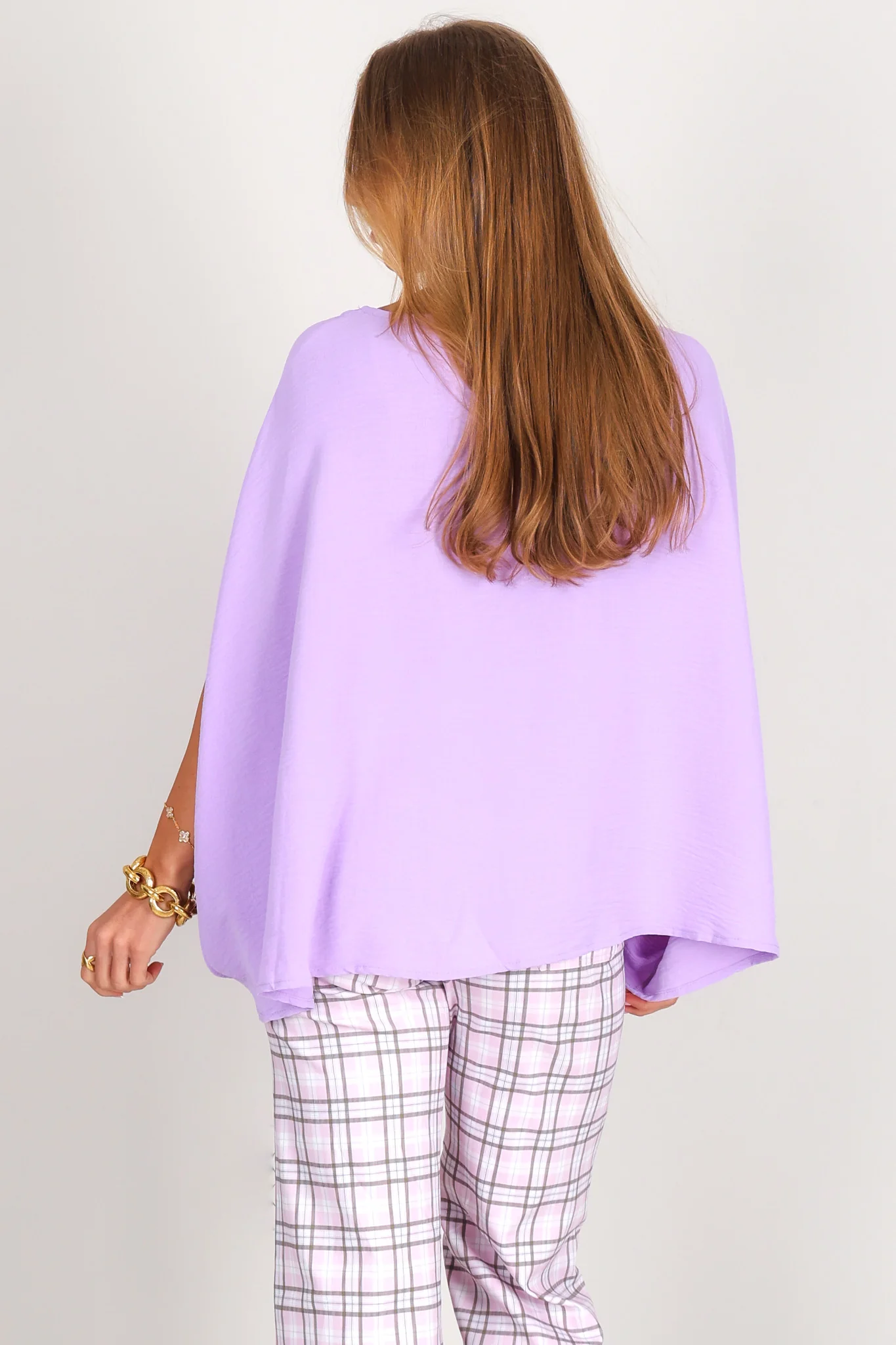 Own The Day Lavender Short Sleeve Top - Image 6