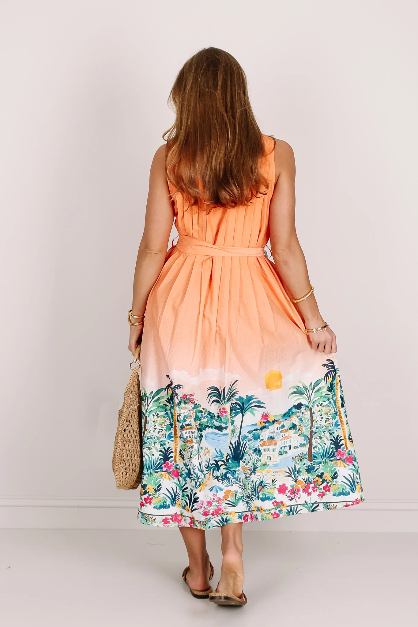 Papaya Printed Sleeveless Maxi Dress - Image 6