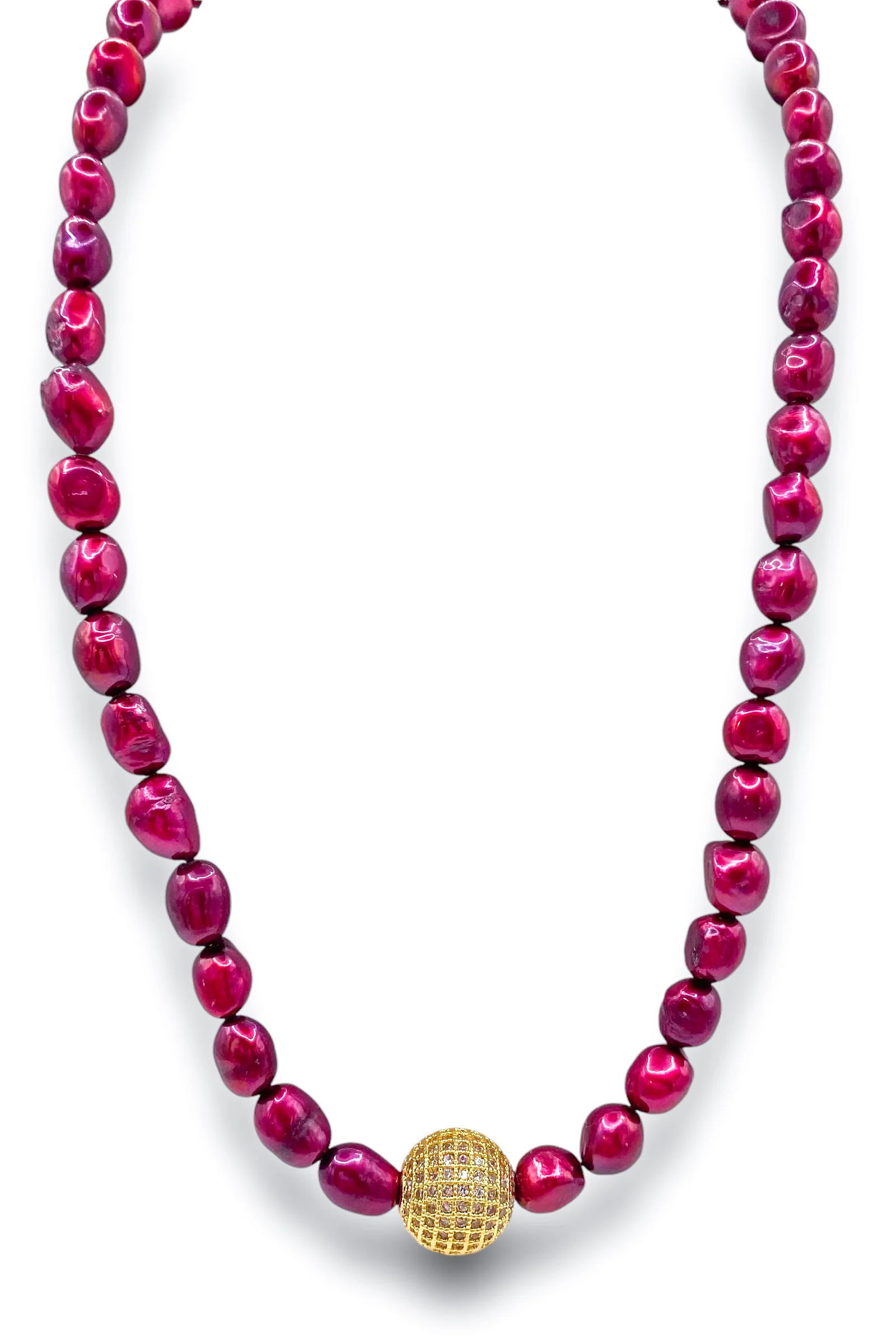 Peaceful Living Necklace - Wine | Virtue - FINAL SALE
