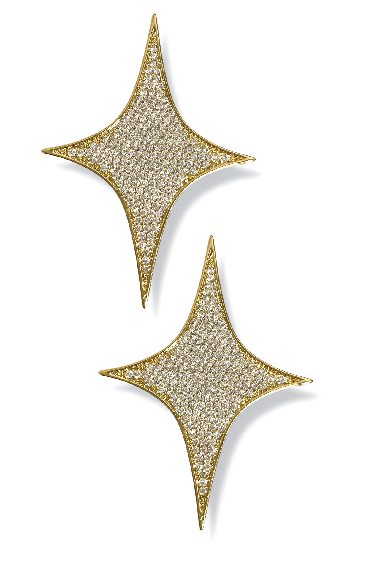 Sparkle In My Eye Pave Earrings