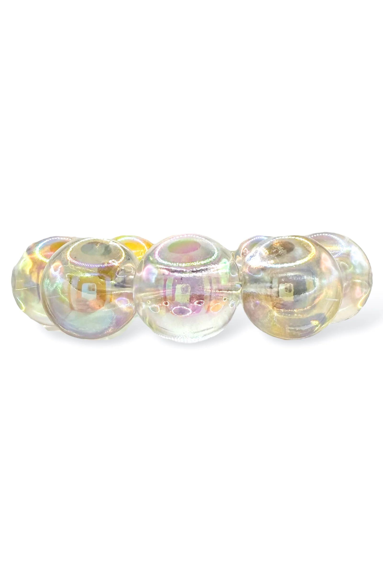 Pay The Price Clear Stretch Bracelet