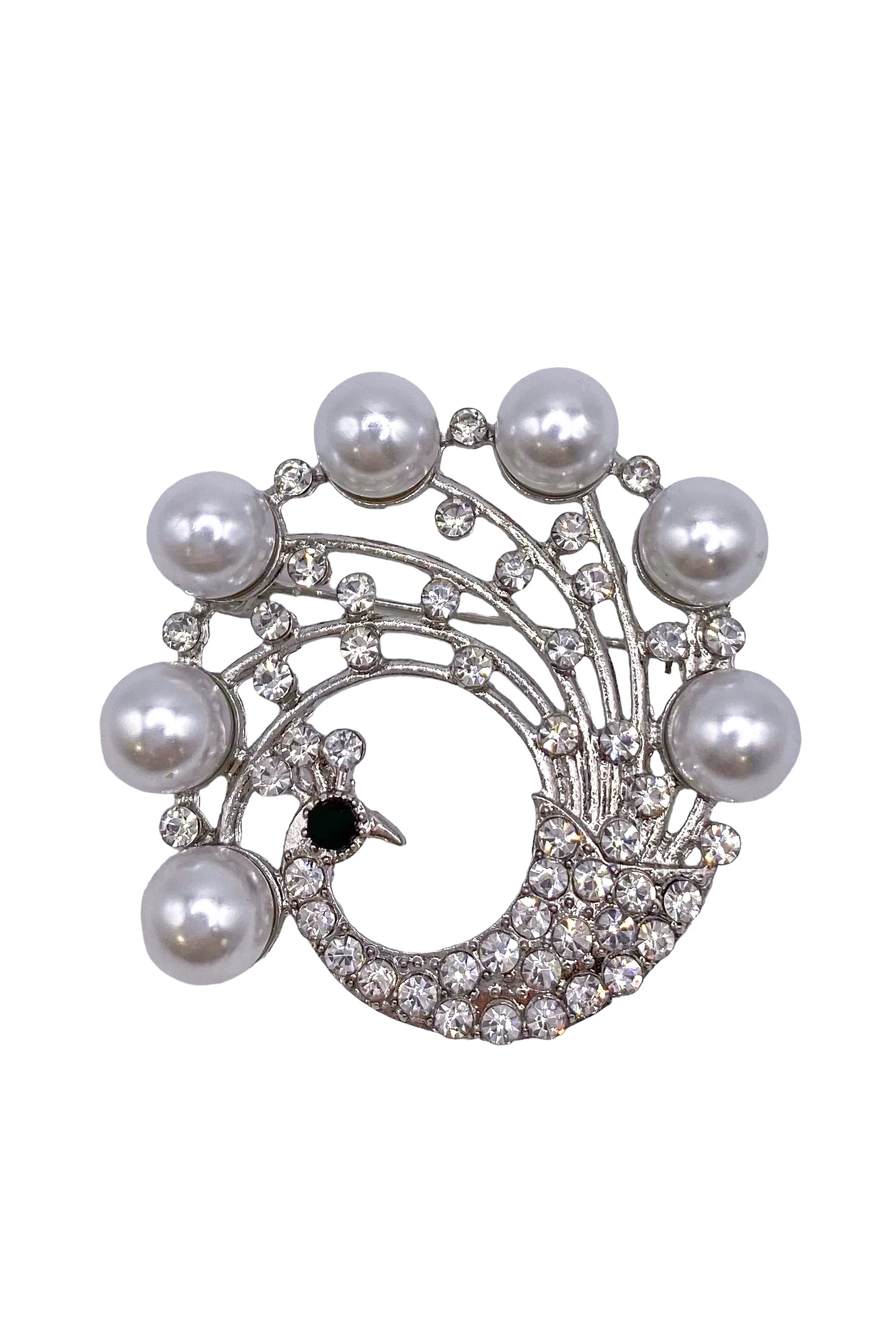 Free Falling Brooch - Silver - DOORBUSTER