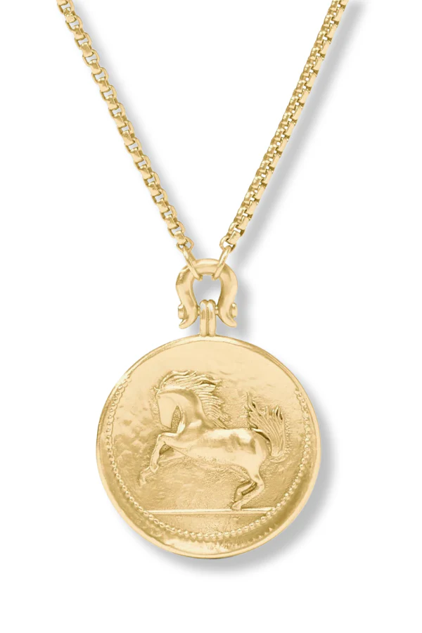 Julie Vos Saratoga Horse Necklace