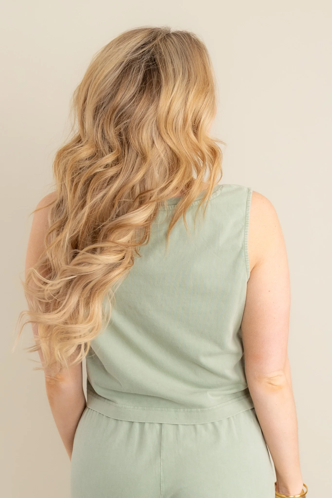 Z Supply Sloane Avocado V-Neck Sleeveless Top *Final Sale* - Image 5