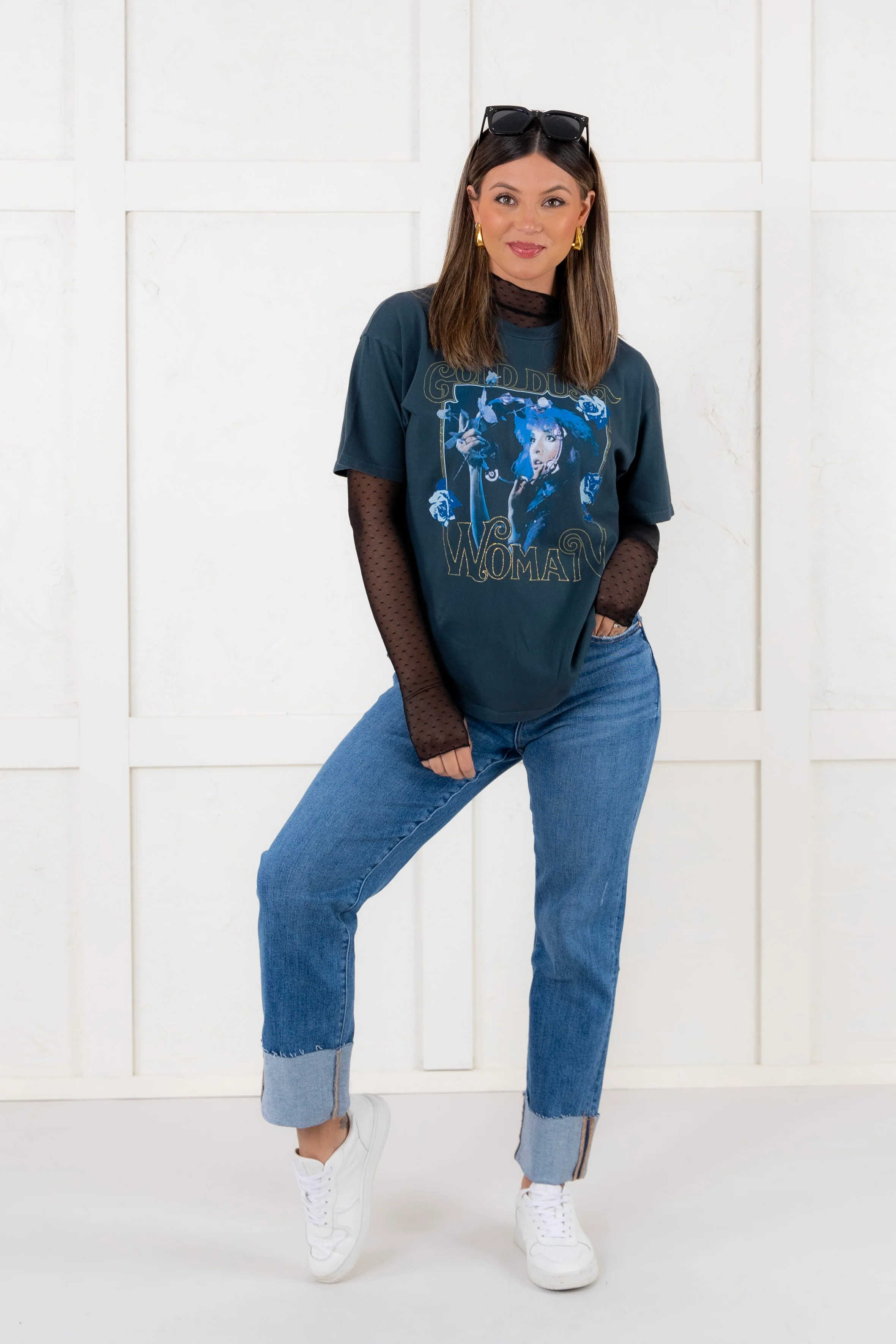 Stevie Nicks Gold Dust Woman Tee - SALE - Image 5