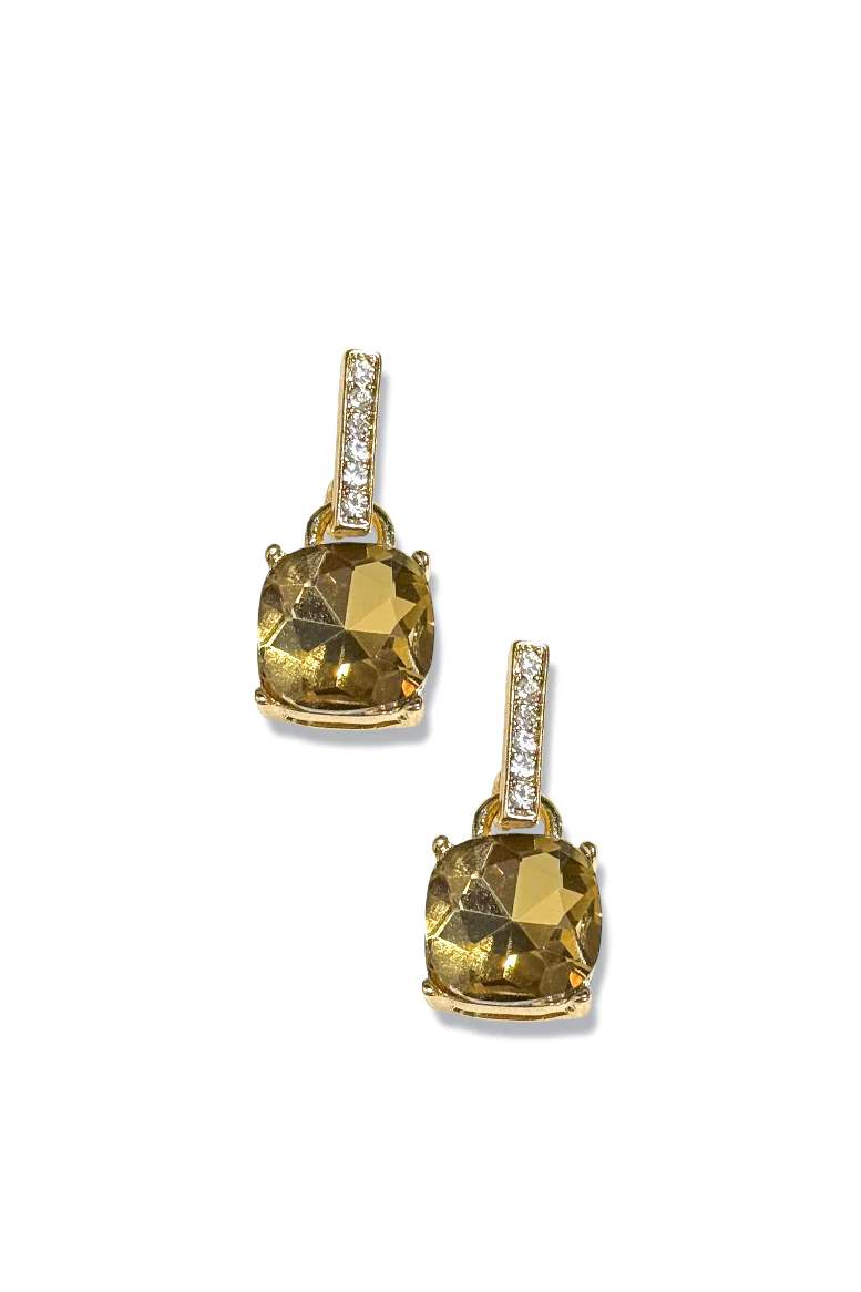 All Going Down Taupe Earrings