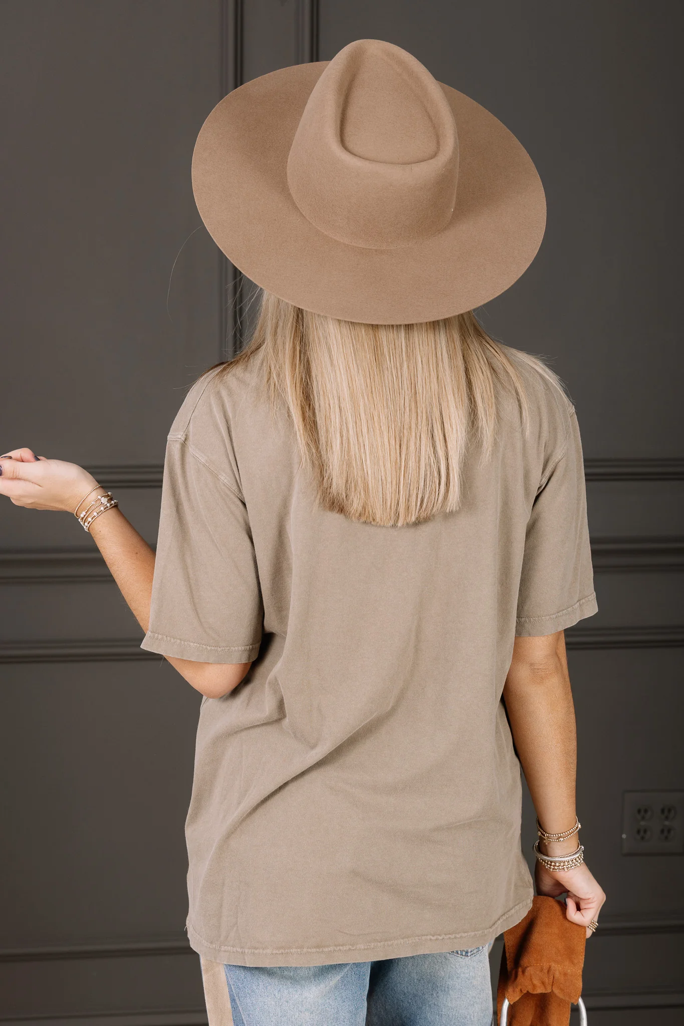 Nashville Music Fest Taupe Short Sleeve Tee - Image 6