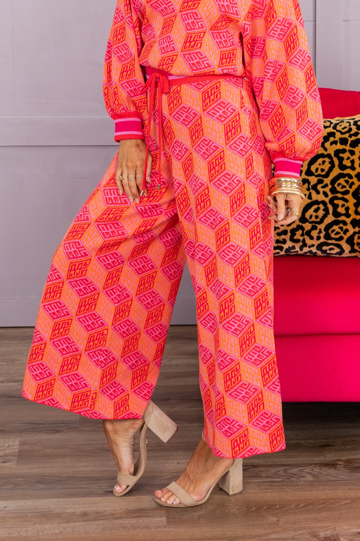 Teddy Cropped Trouser | Emily McCarthy - SALE - Image 4