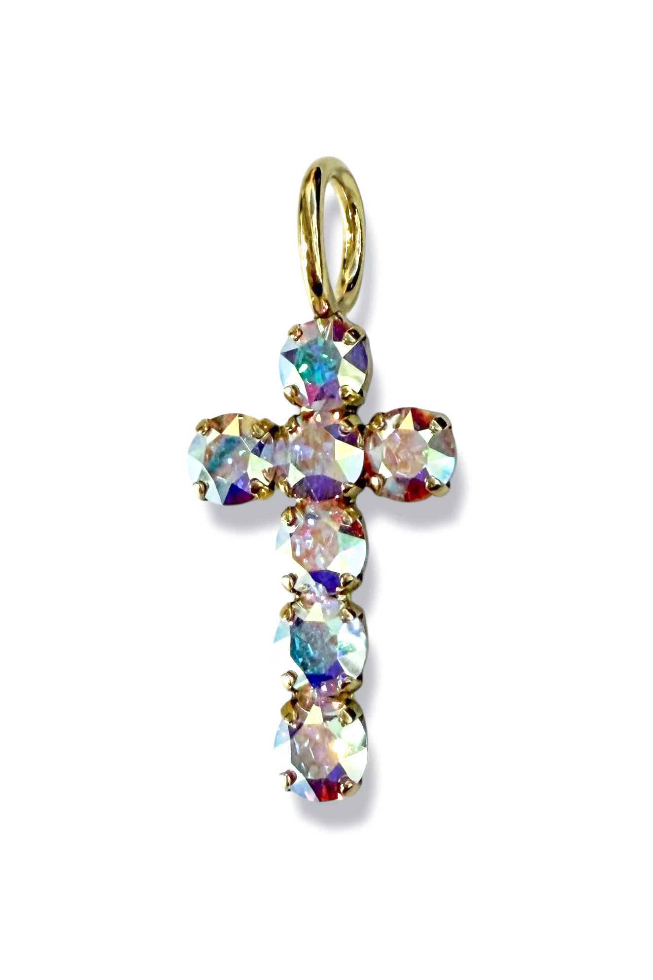 TOVA X TWT Ilex Abalone Cross Pendant
