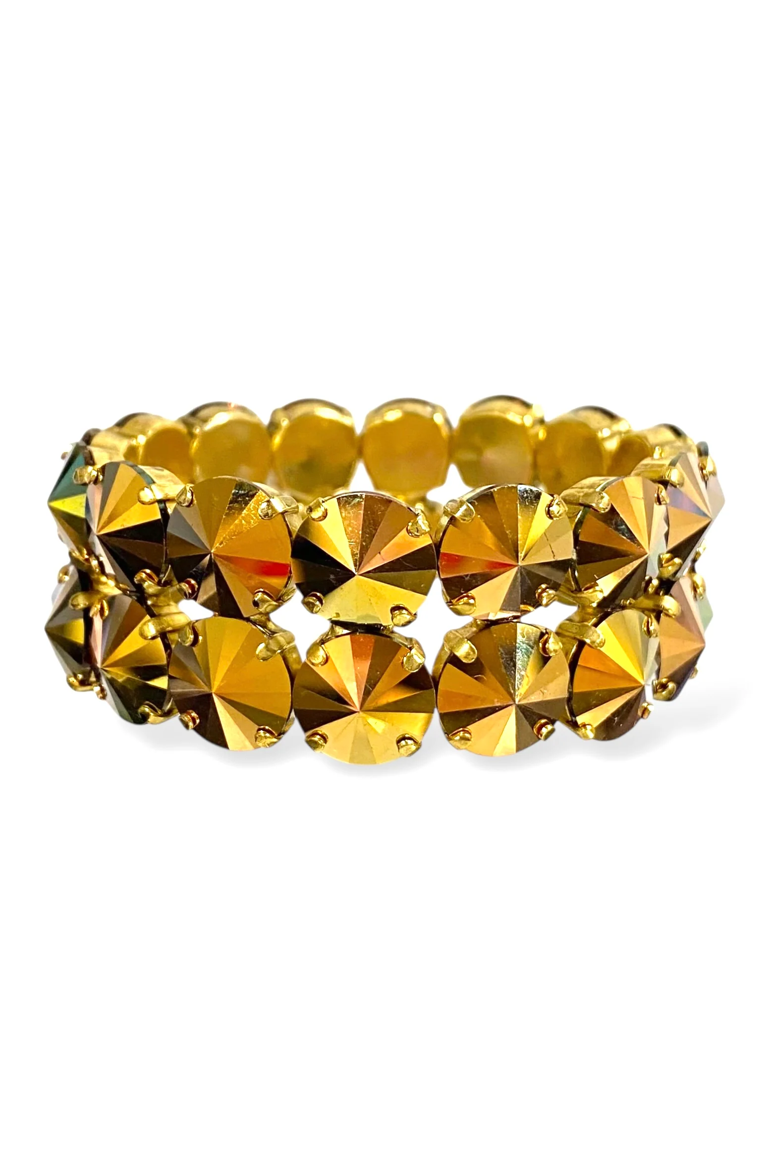 TOVA X TWT Olivia Mega 2 Strand Rose Gold Bracelet