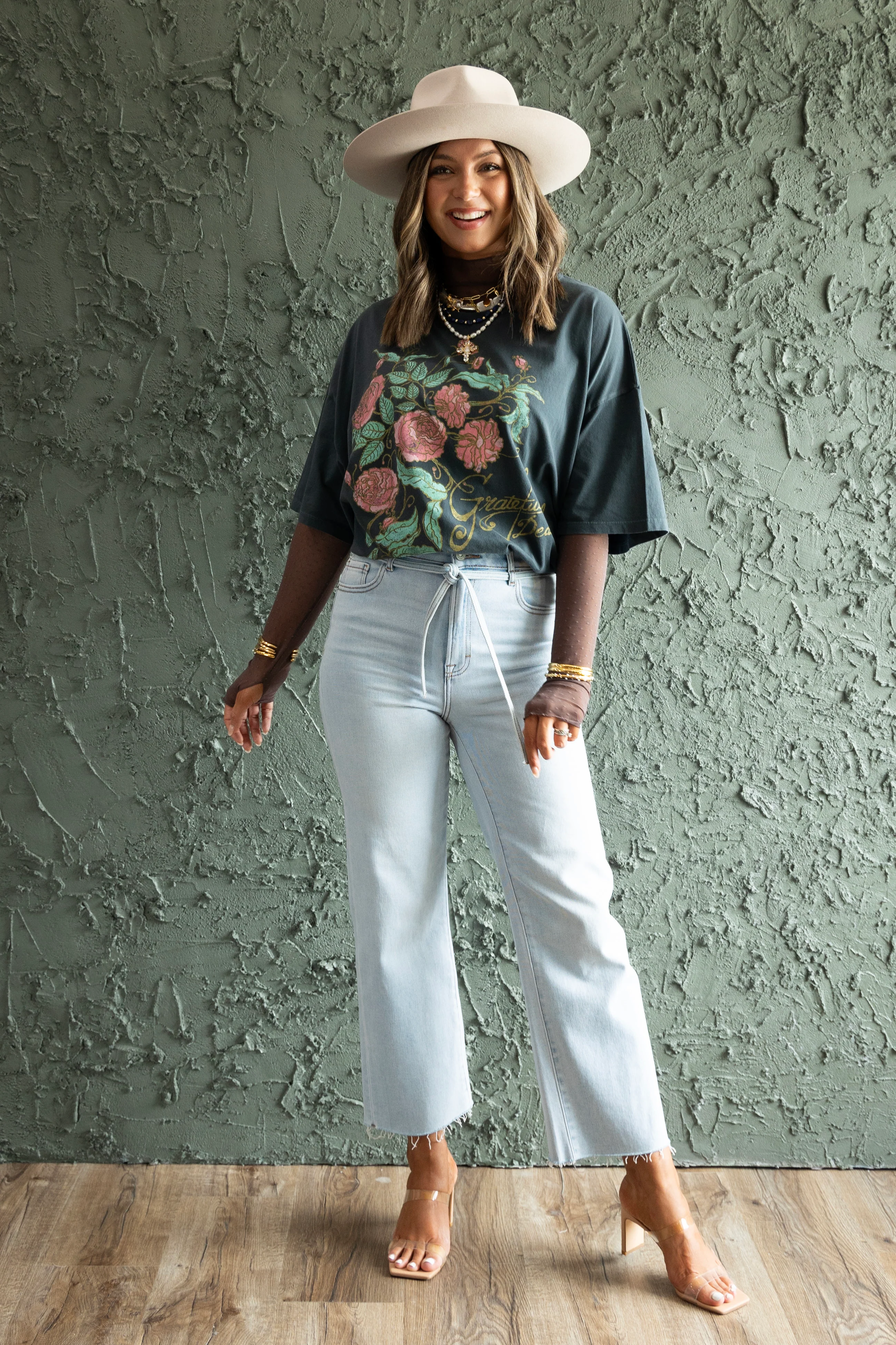 Tracey High Rise Straight Jean - FINAL SALE - Image 3