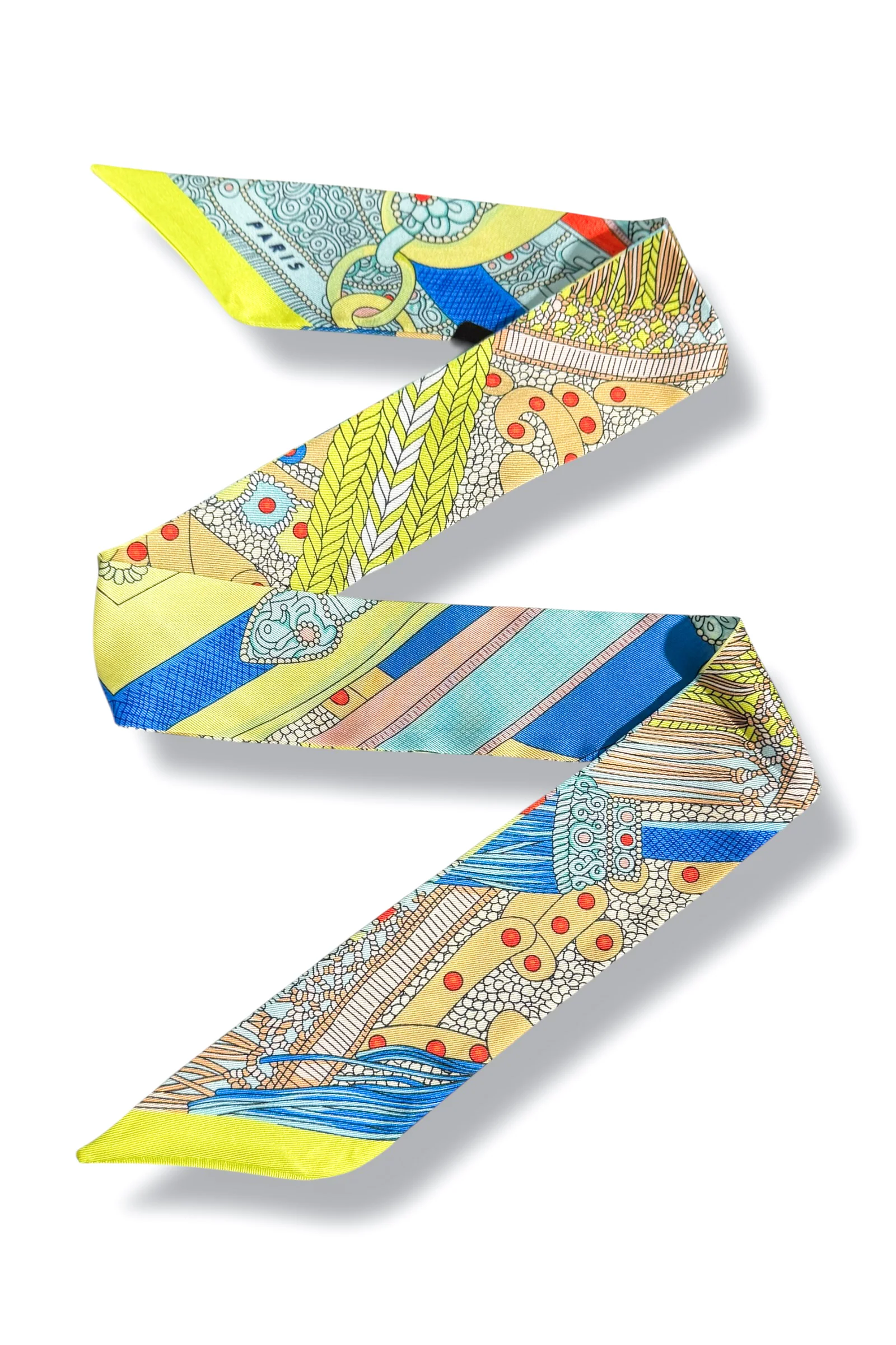 One That Got Away Yellow Twilly Scarf