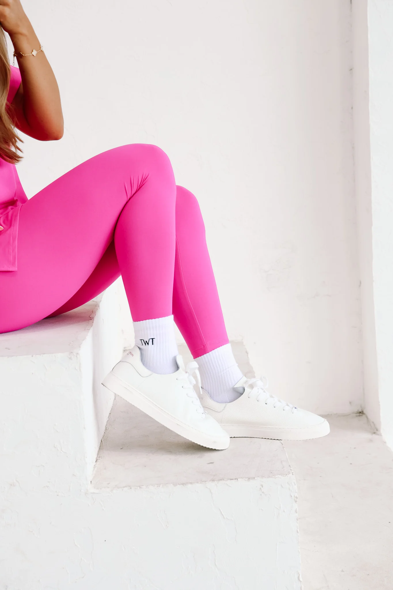 TWT® 3/4 Crew White Everyday Sock - Image 3
