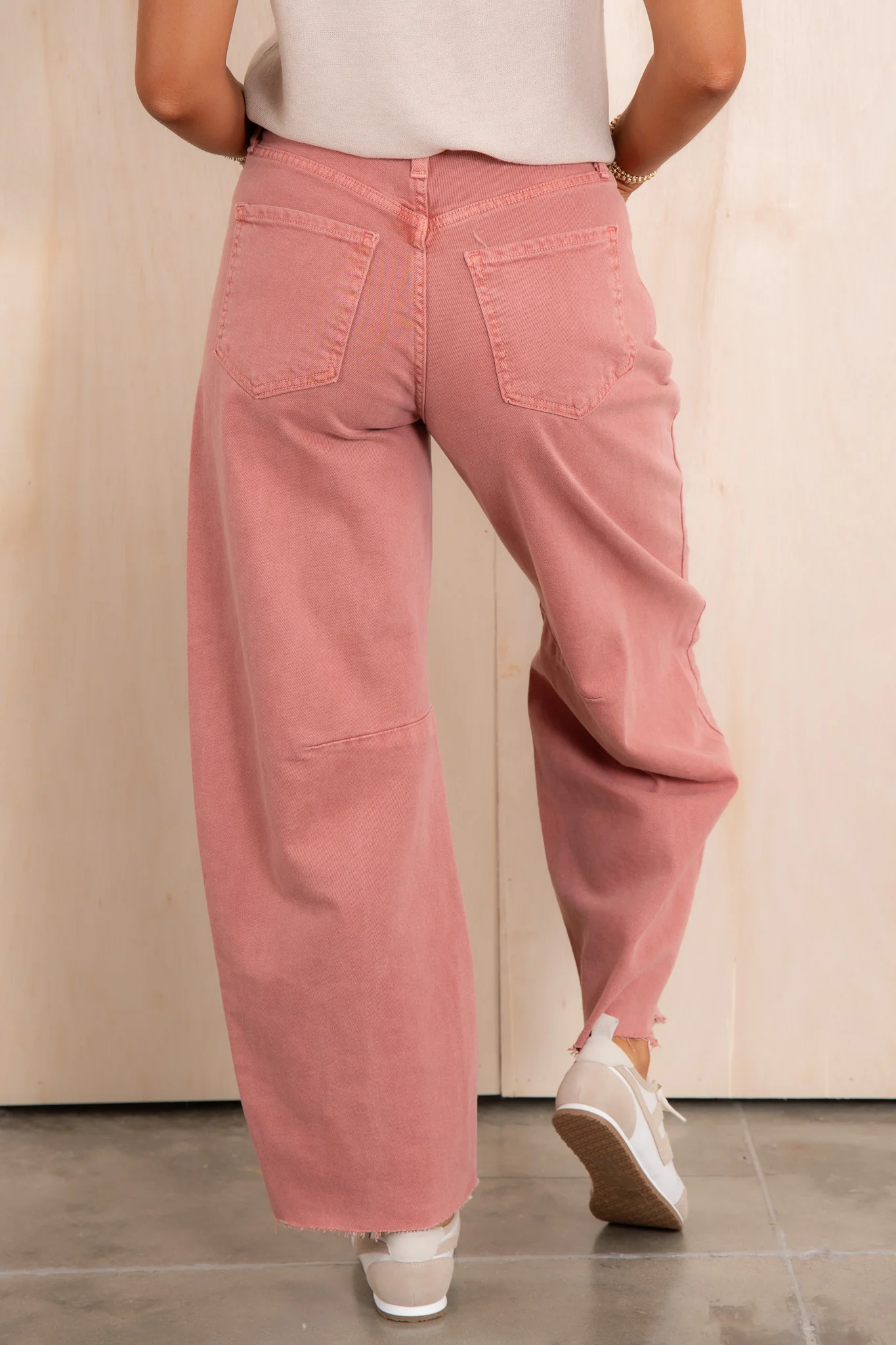 JUST BLACK DENIM Vintage Mauve Barrel Jean *Final Sale* - Image 4