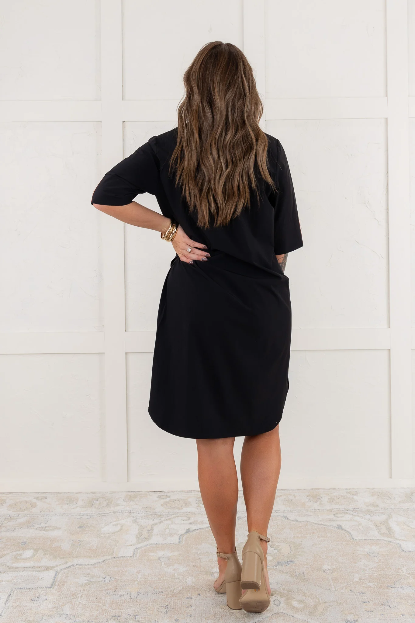 Wendi Woven Tunic Dress - FINAL SALE - Image 5