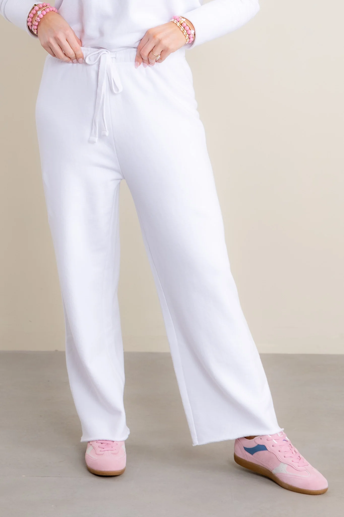 Malibu White Wide Leg Pant - Image 2