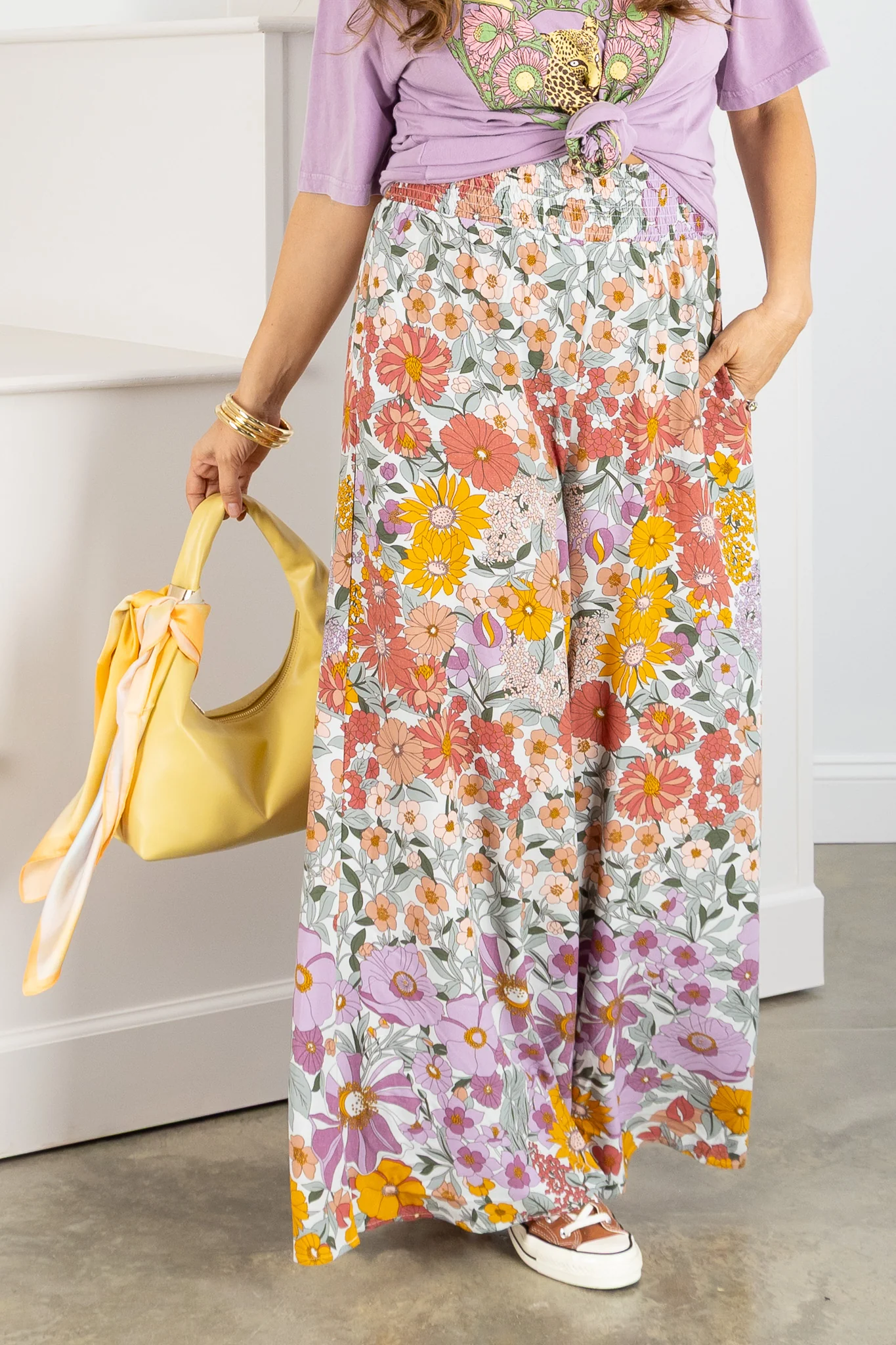 Peace Of Mind Lavender Wide Leg Pant - Image 4