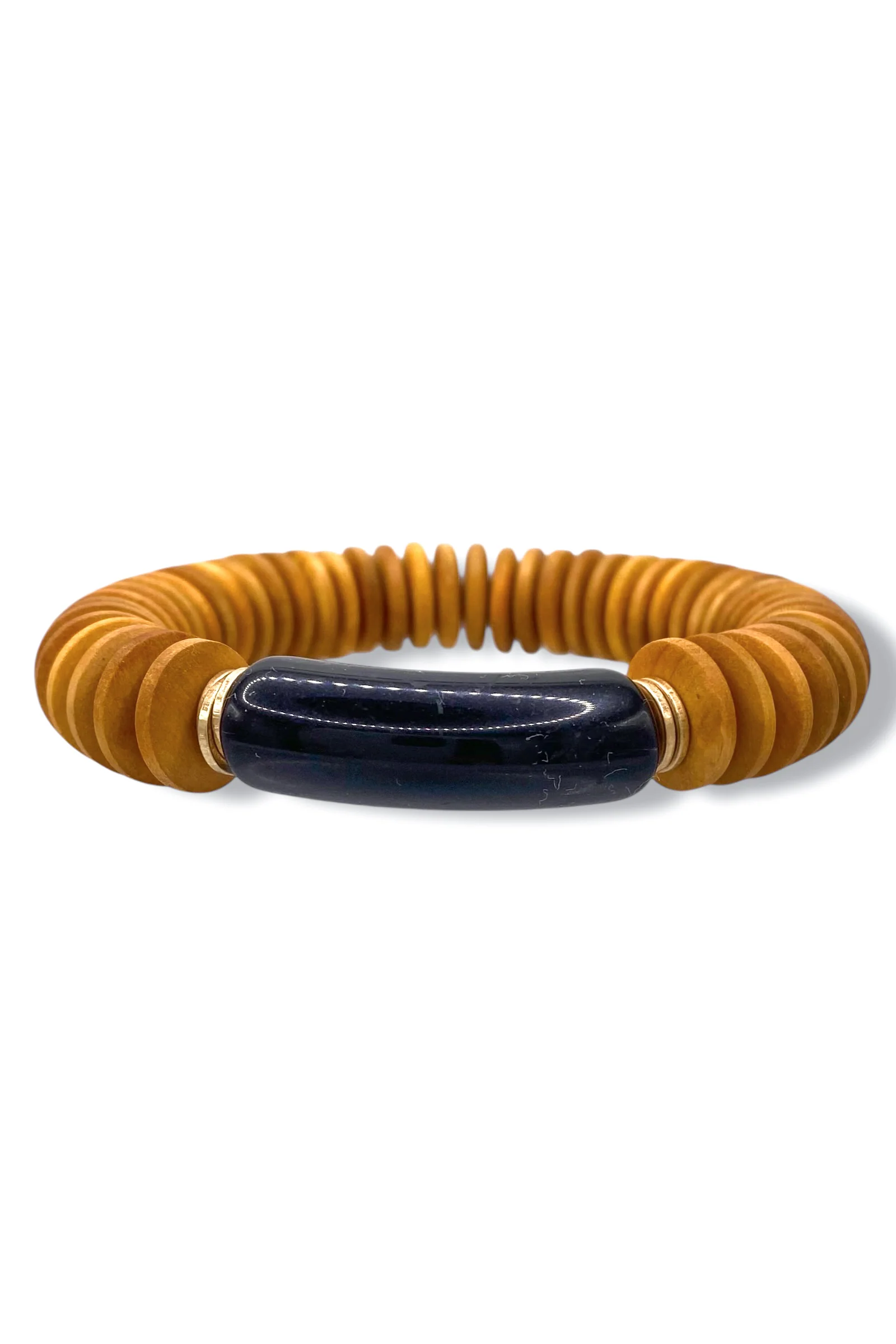 Know The Truth Wooden Disc Bracelet