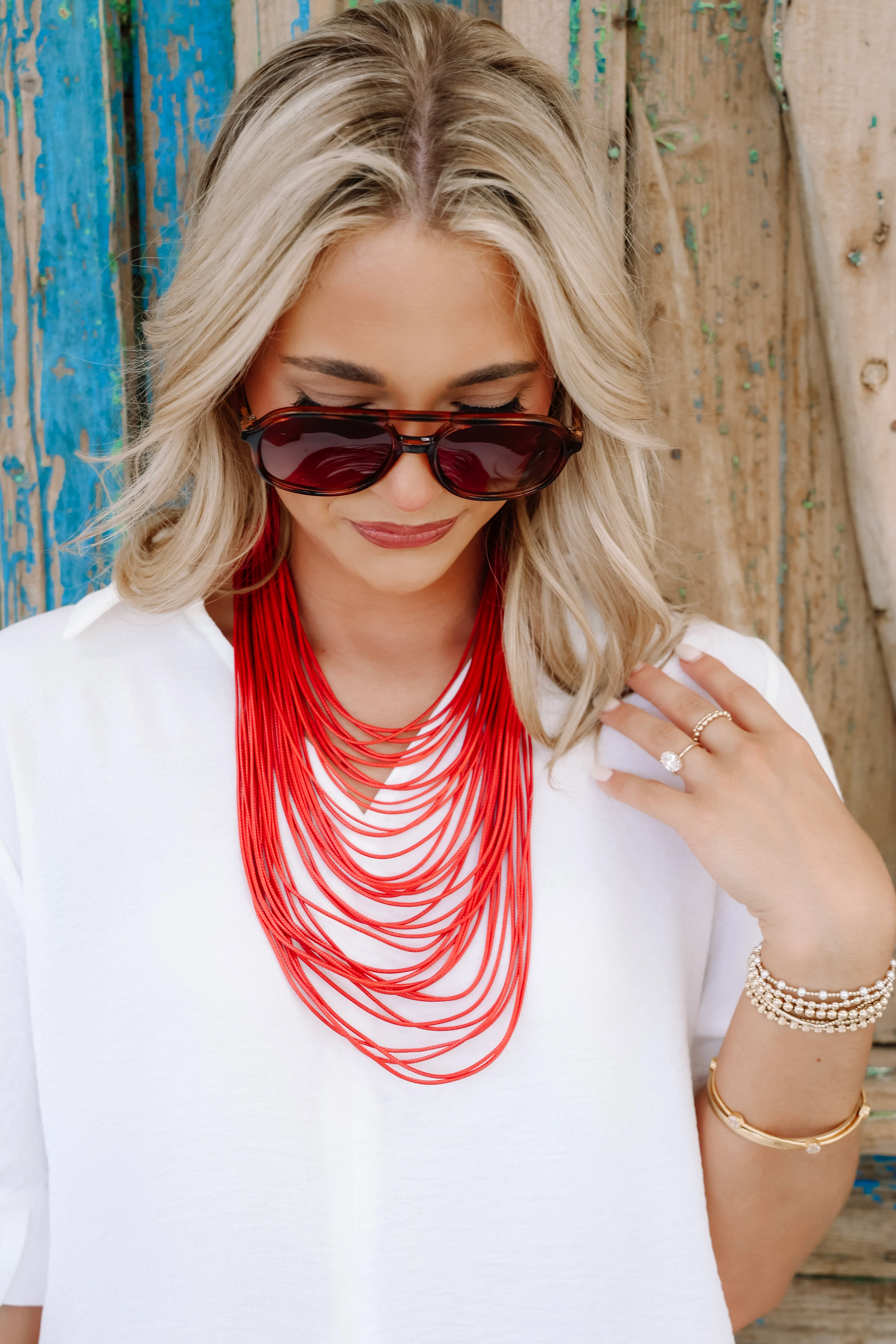 Kristalize x TWT Red Cord Necklace Set - Image 4