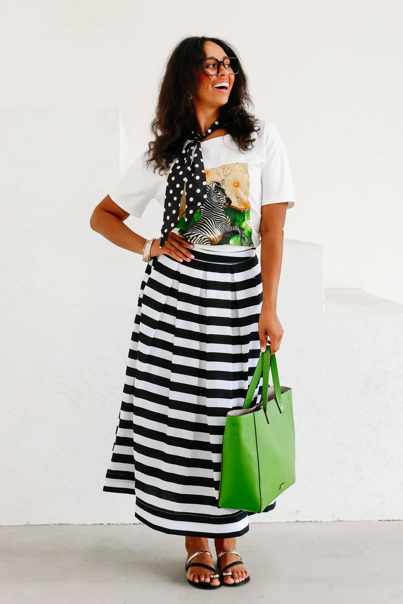 TWT®  Zebra White Short Sleeve Tee - Image 2