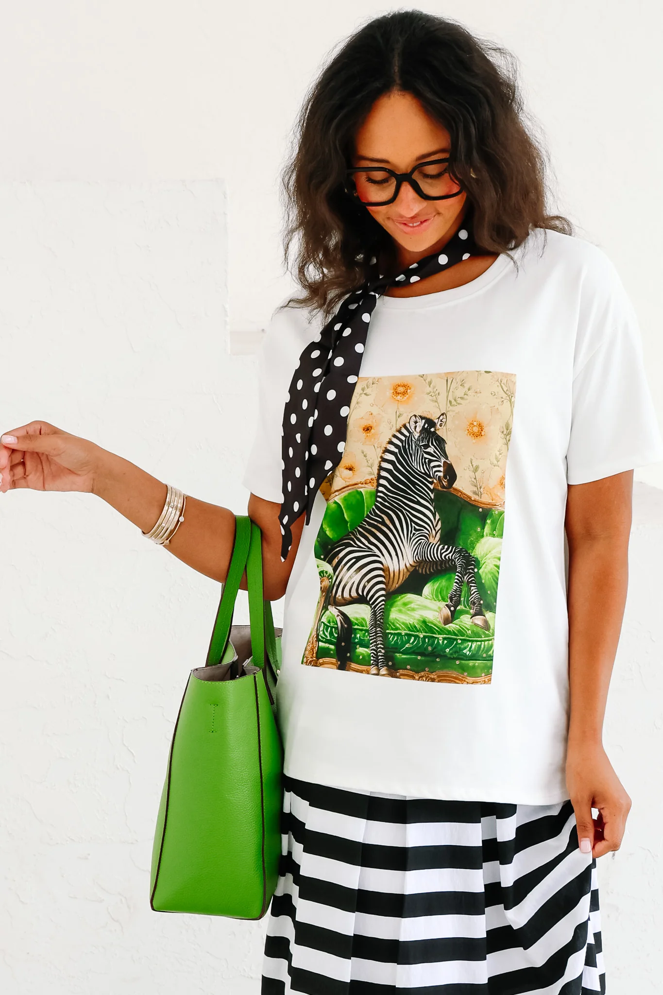 TWT®  Zebra White Short Sleeve Tee - Image 4